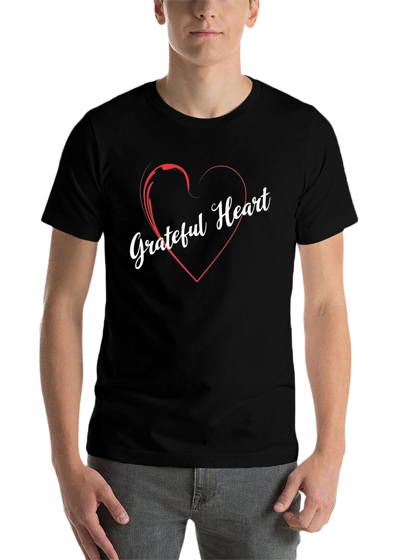 Grateful Heart Graphic Tee - Stylish Comfort - 7
