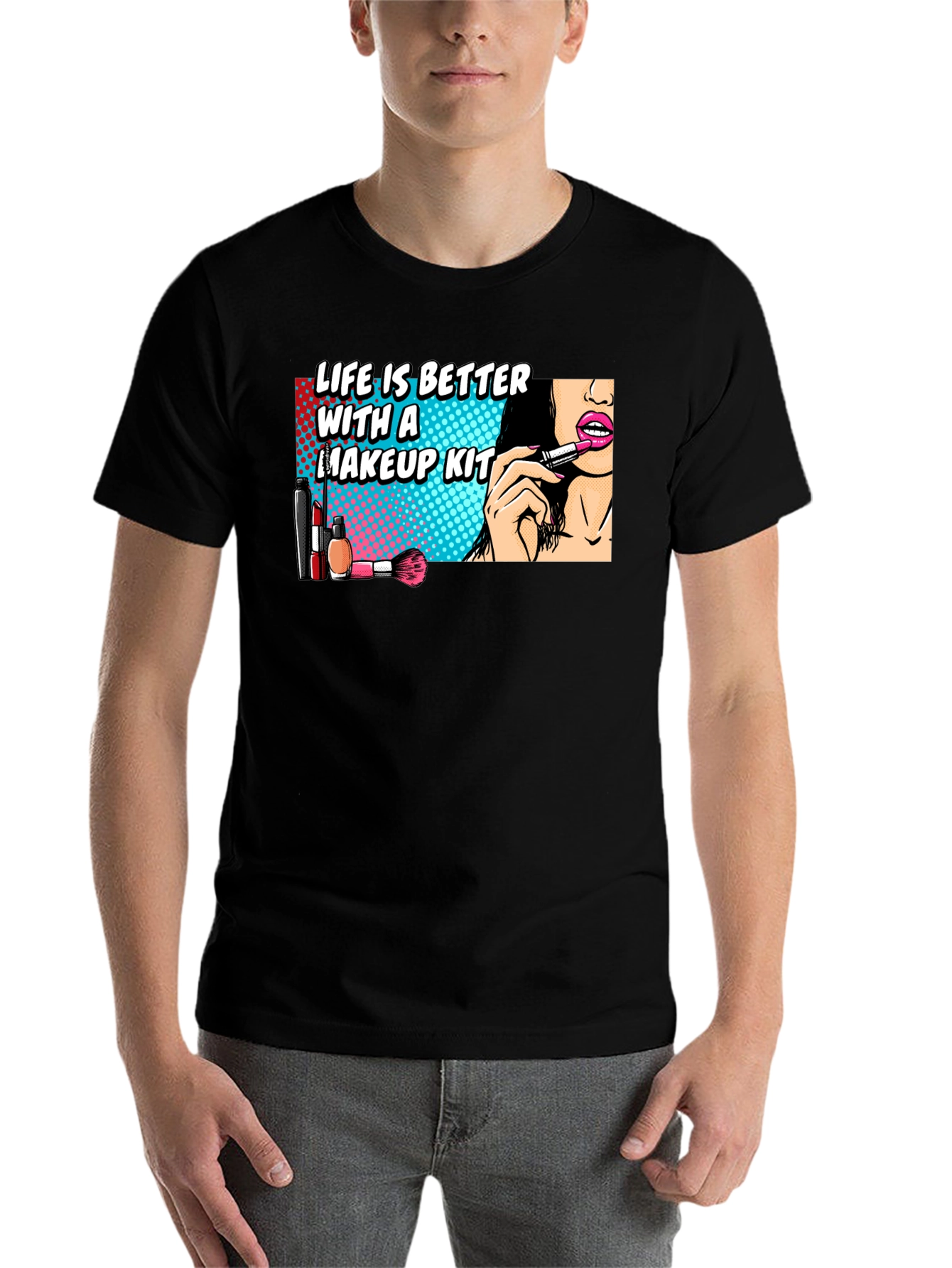 Makeup Kit T-Shirt - Life is Better With Makeup - 7