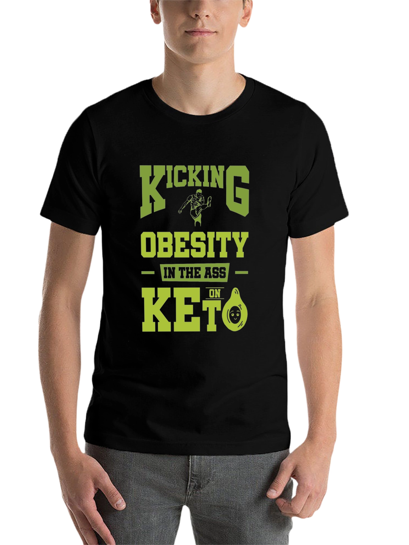 Kicking Obesity Keto T-Shirt - 7