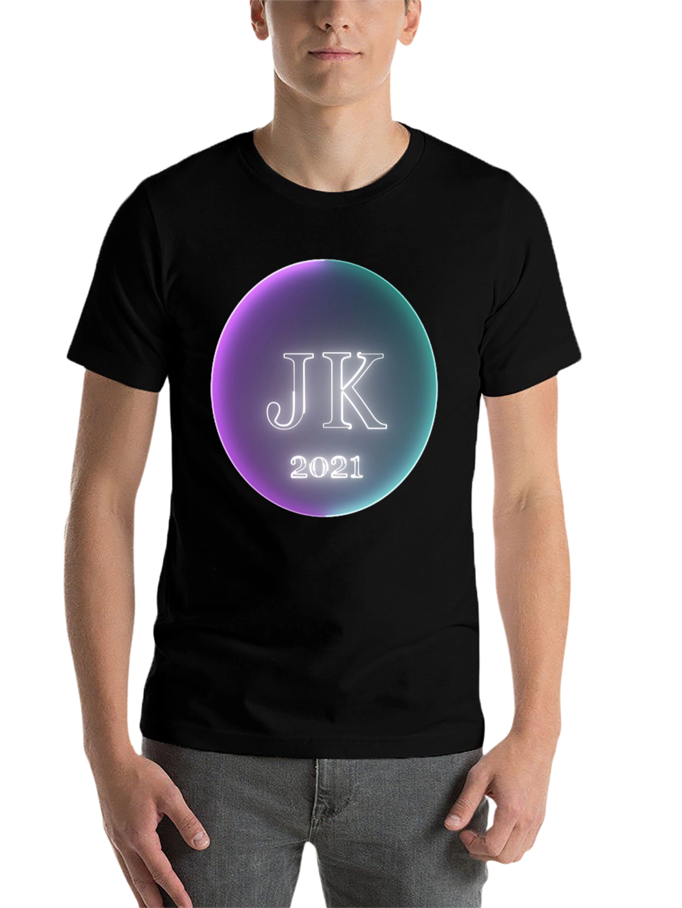Black JK 2021 Graphic T-Shirt - Unisex, Black view 7