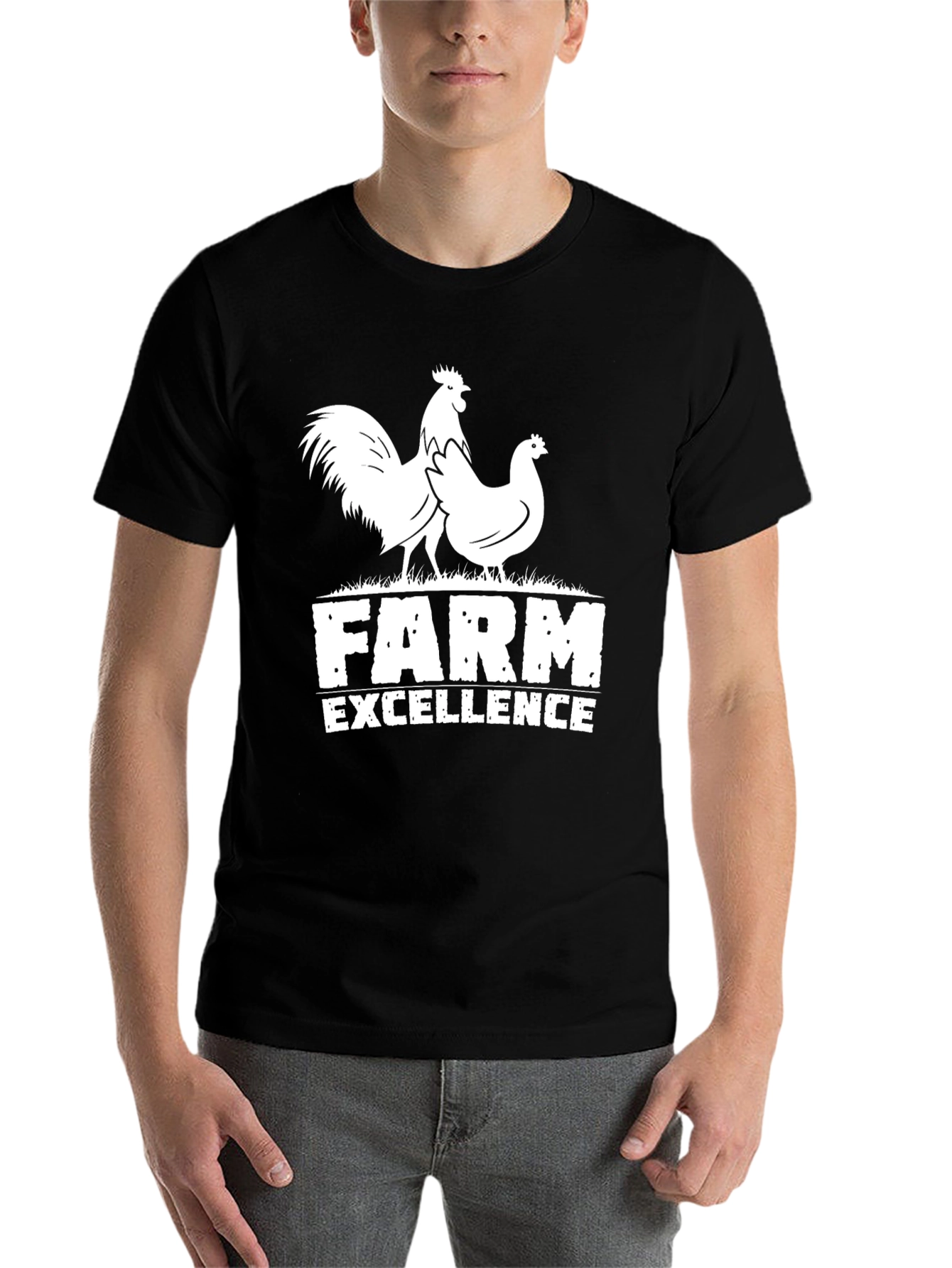 Farm Excellence Chicken Graphic T-Shirt - 7