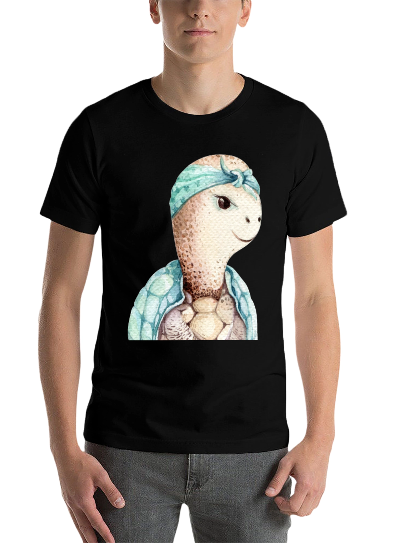 Black Turtle Graphic Tee view 7