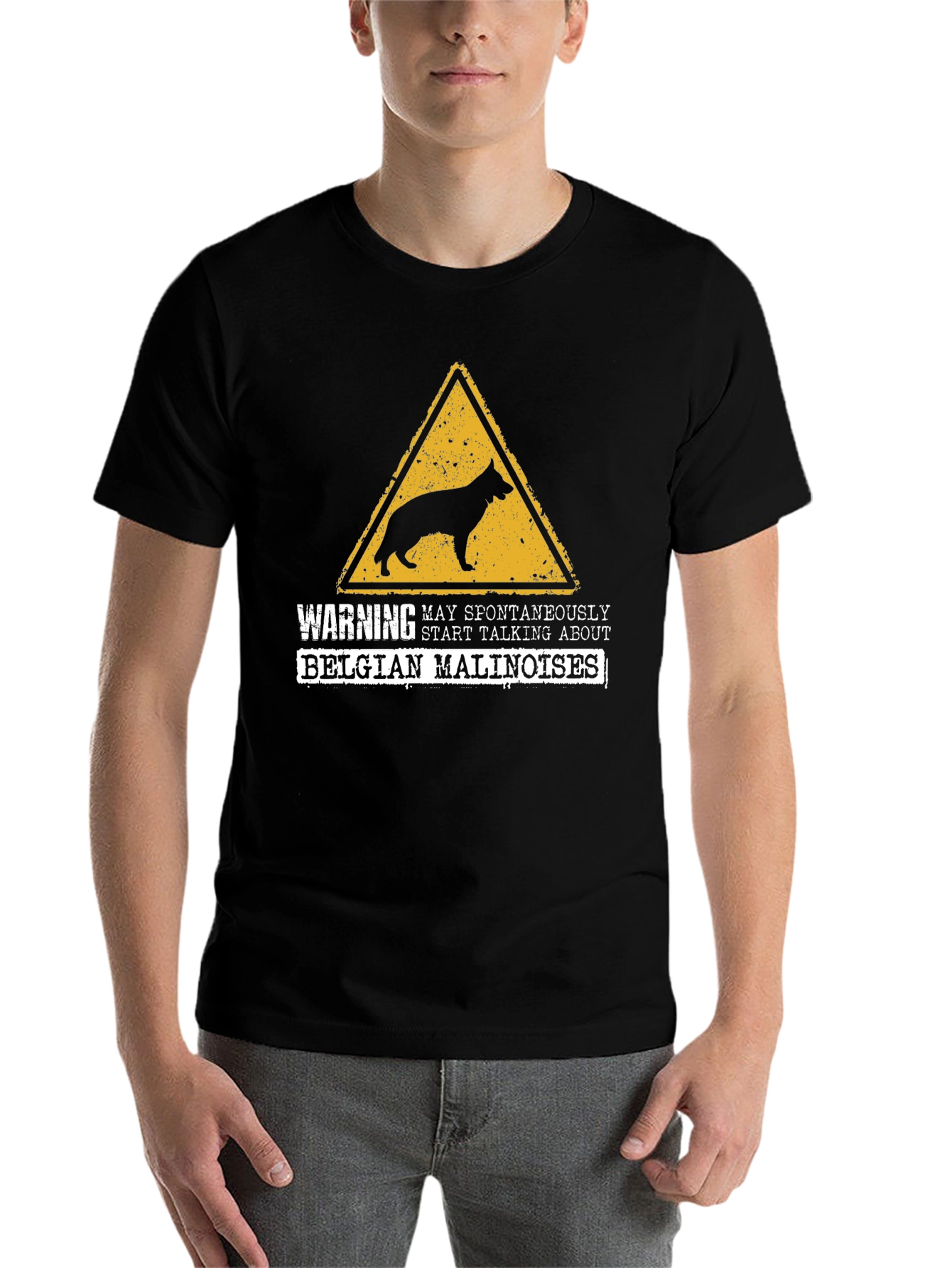 Belgian Malinois Warning T-Shirt - Dog Lover Tee - 7