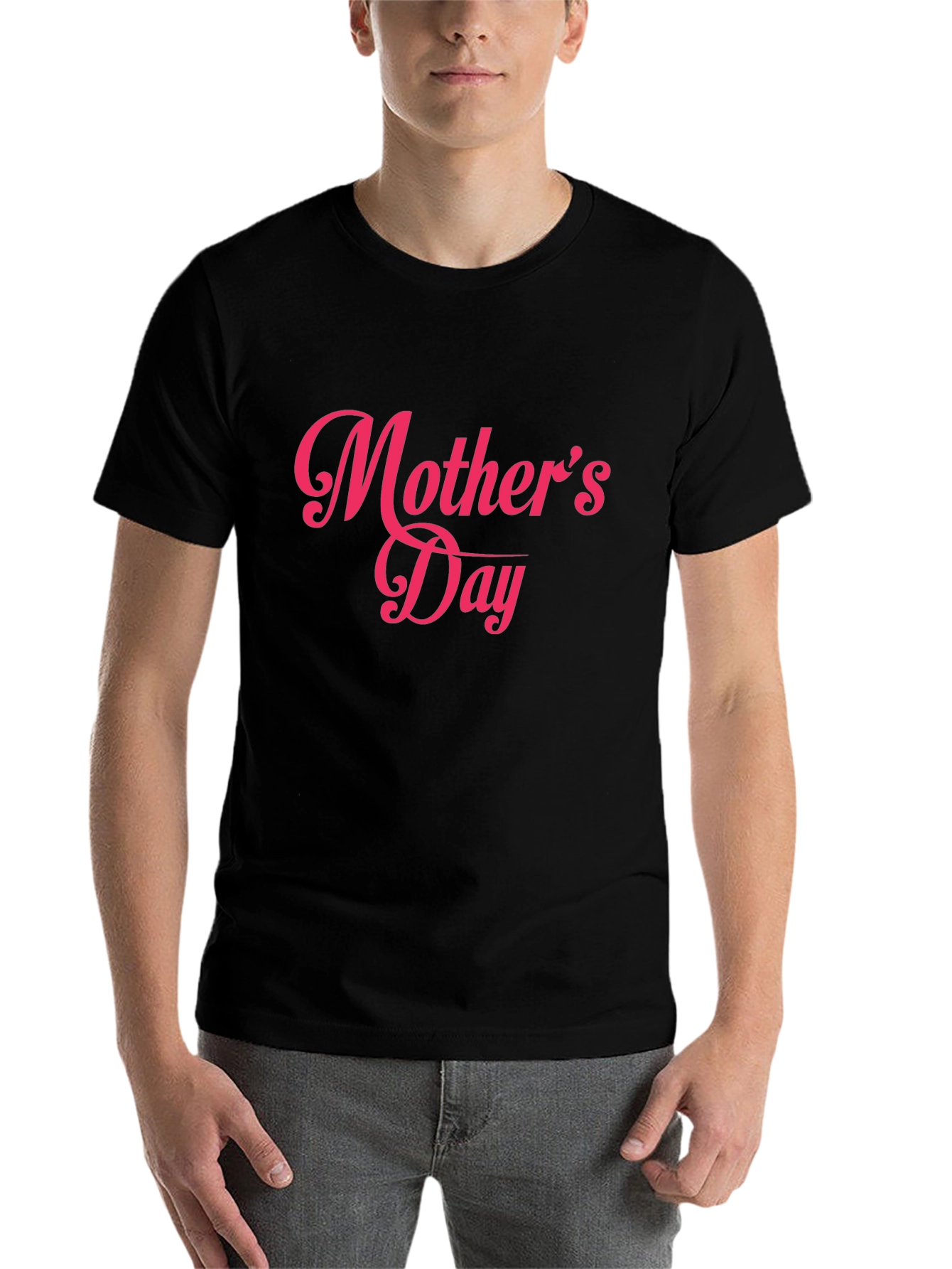 Black Mother's Day Black T-Shirt view 7