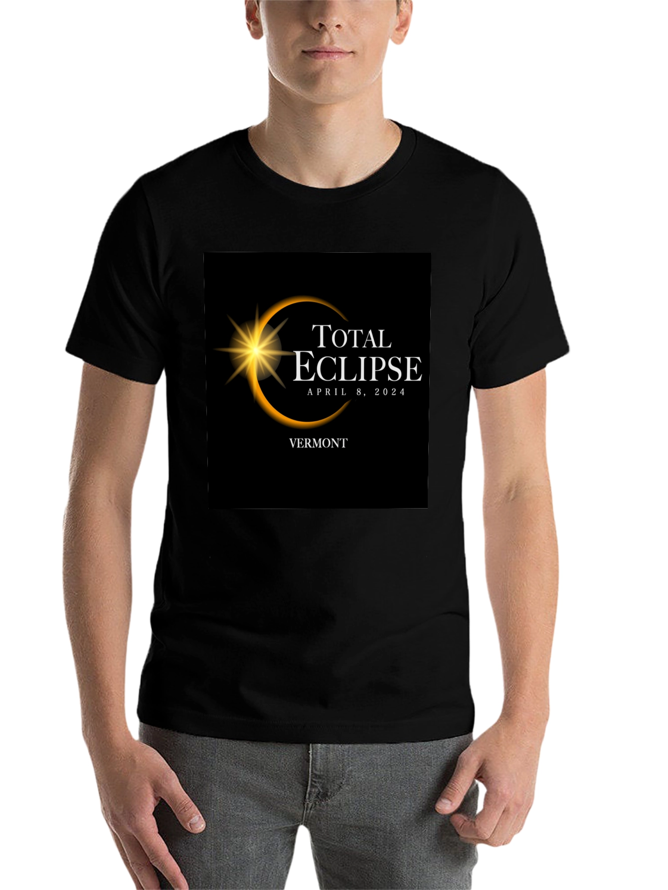 Total Eclipse Vermont 2024 T-Shirt - 7