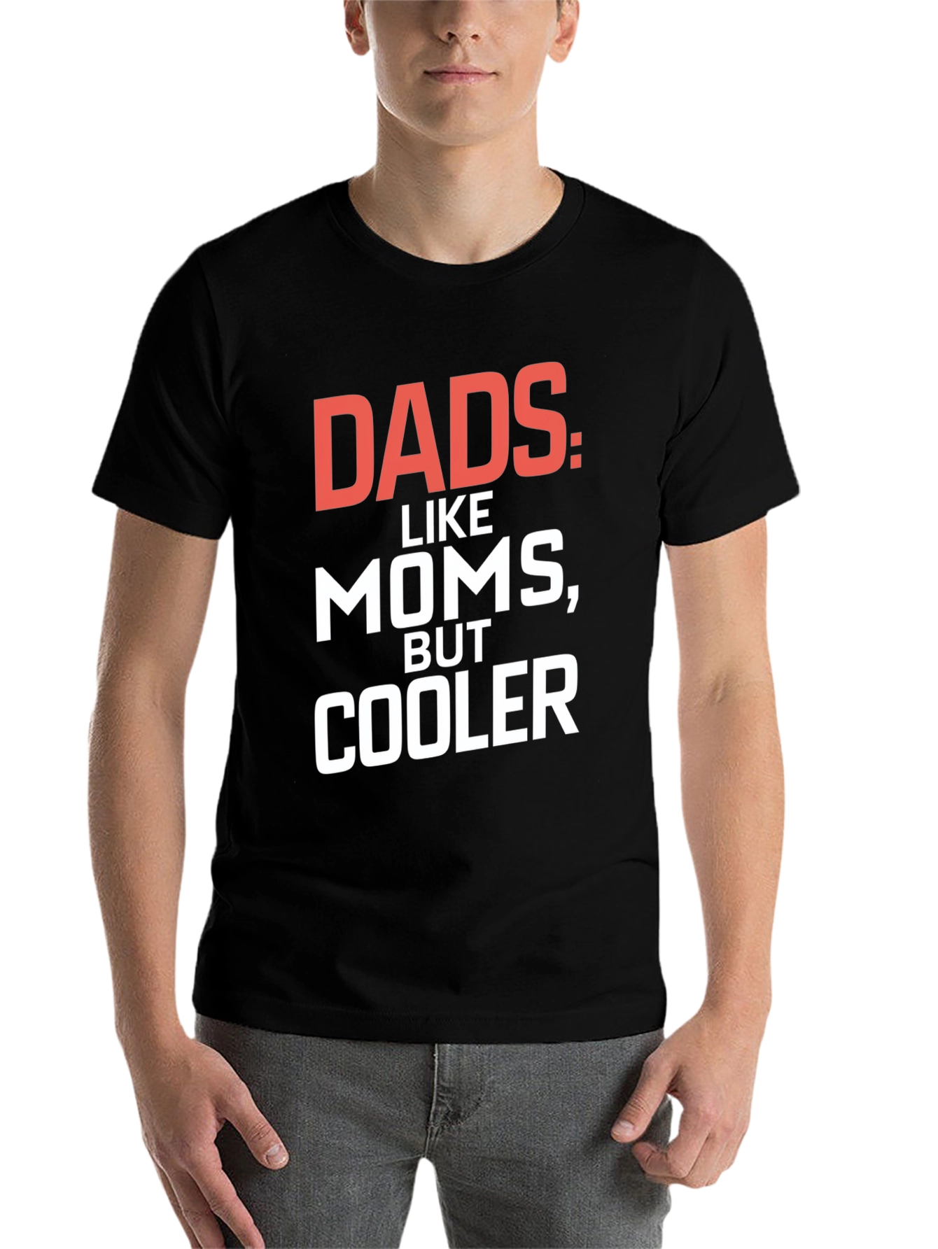 Black Dads Cooler T-Shirt - Black Graphic Tee view 7