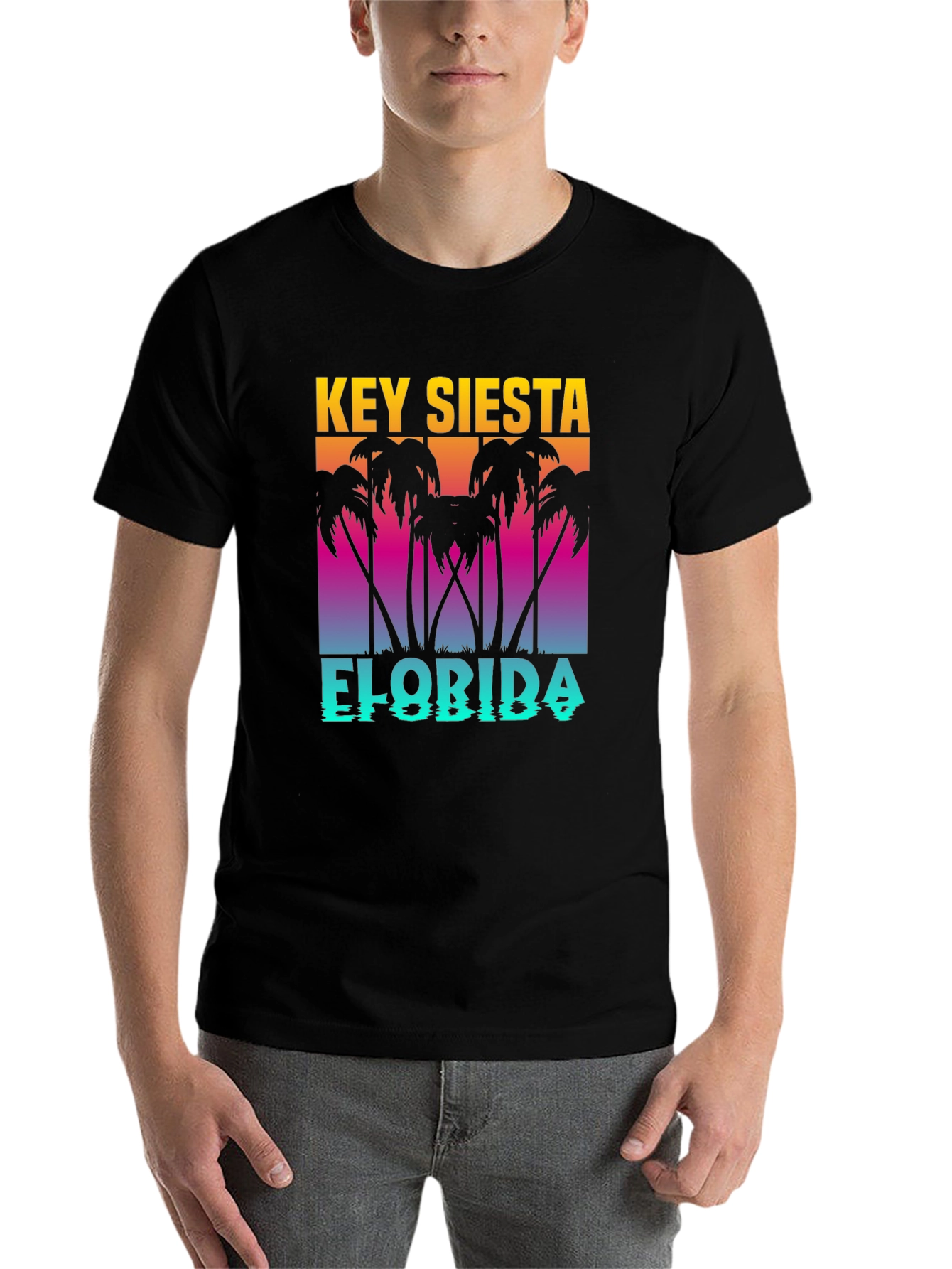 Black Key Siesta Florida Graphic Tee view 7