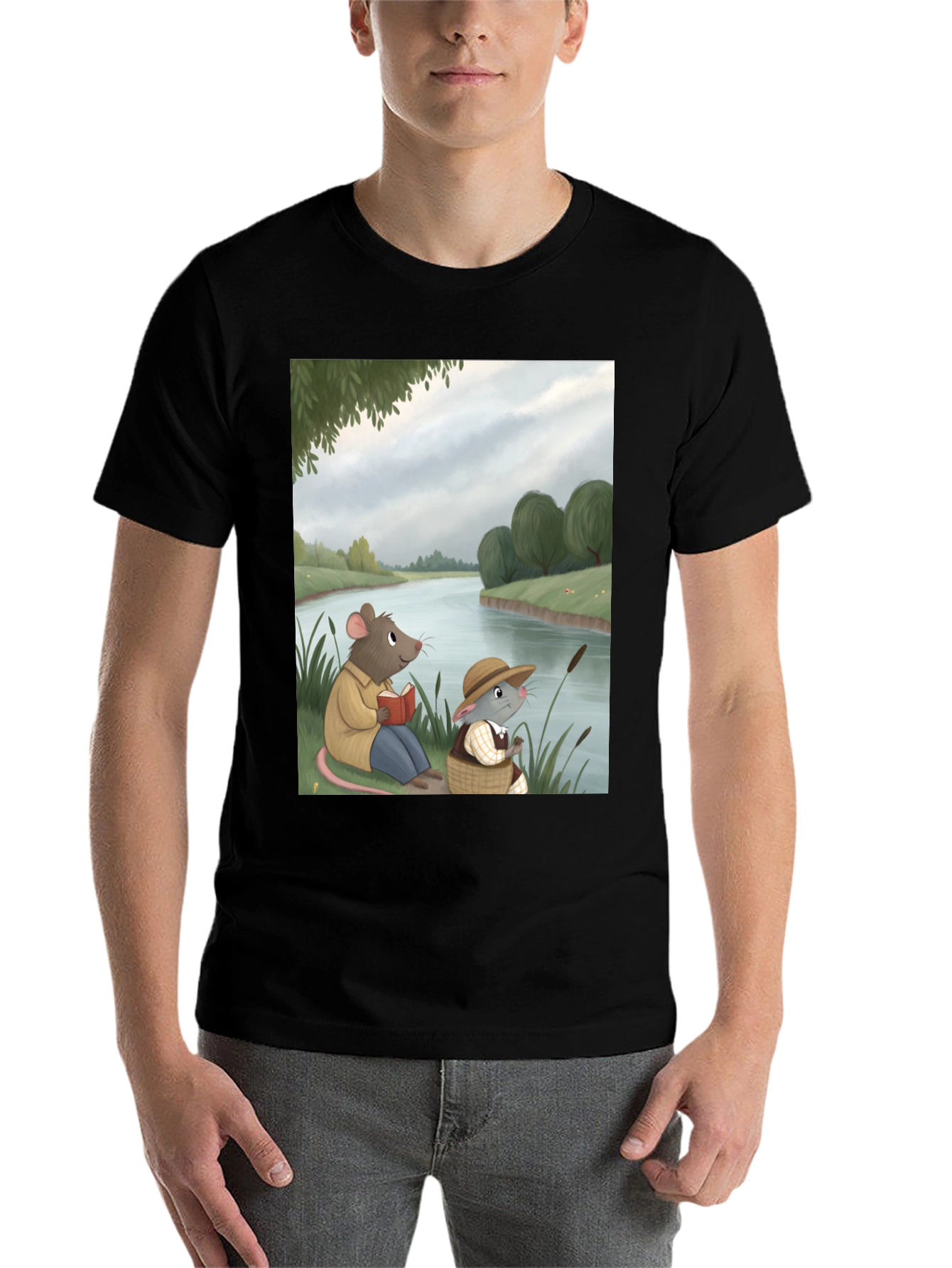 Black Mouse River Reading Tee view 7