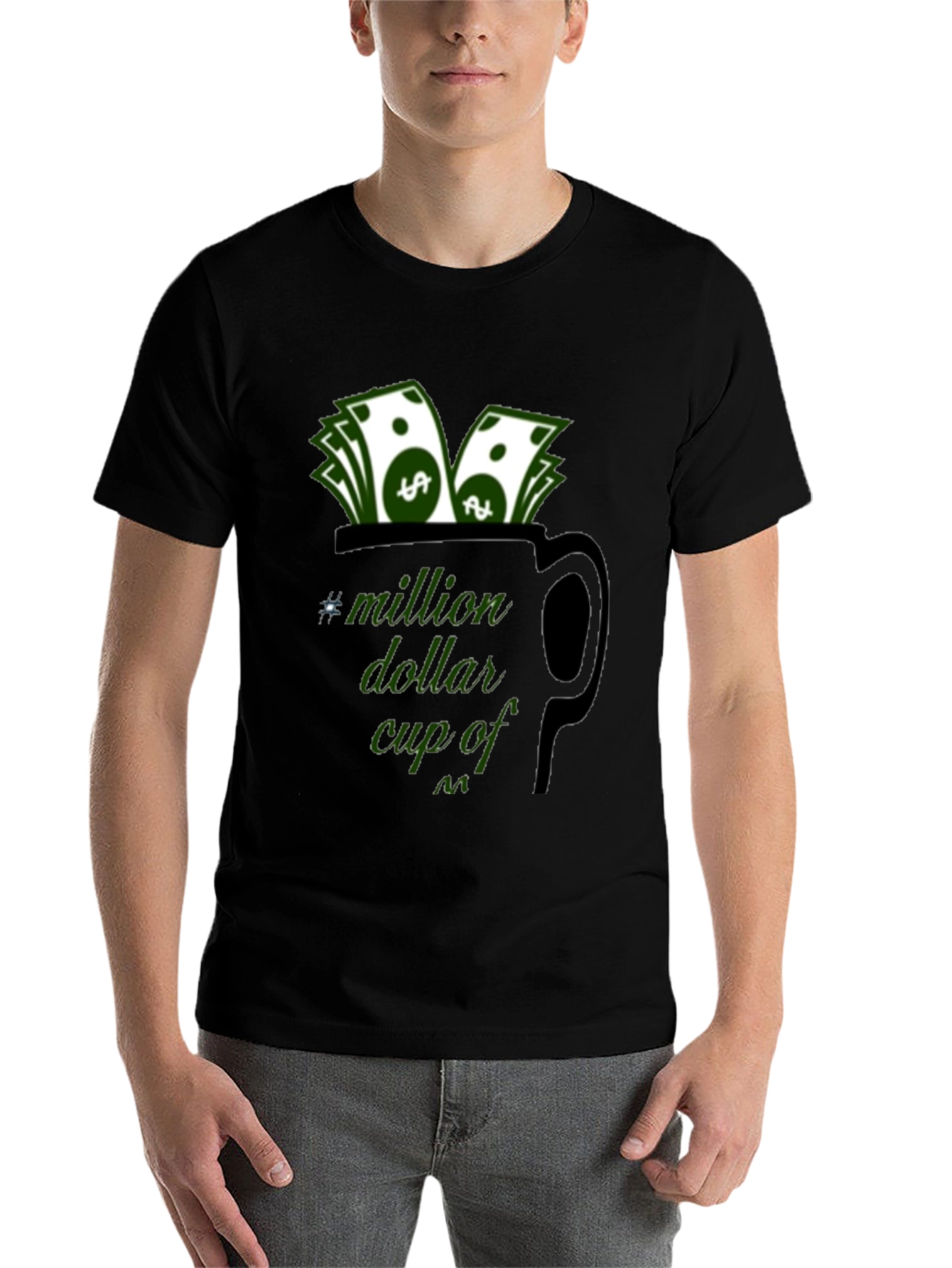 Million Dollar Cup Graphic Tee - 7