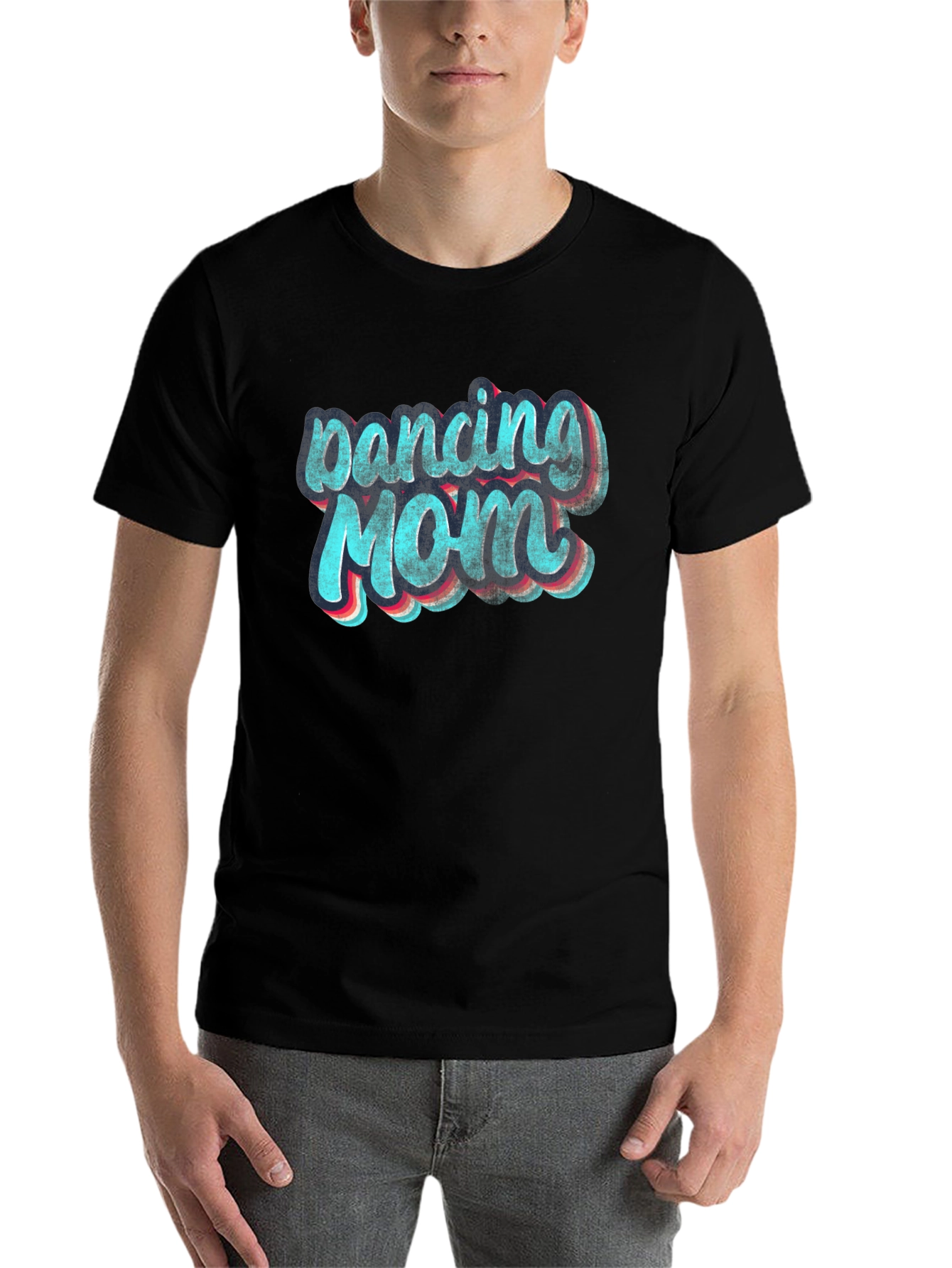 Black Dancing Mom Graphic T-Shirt view 7
