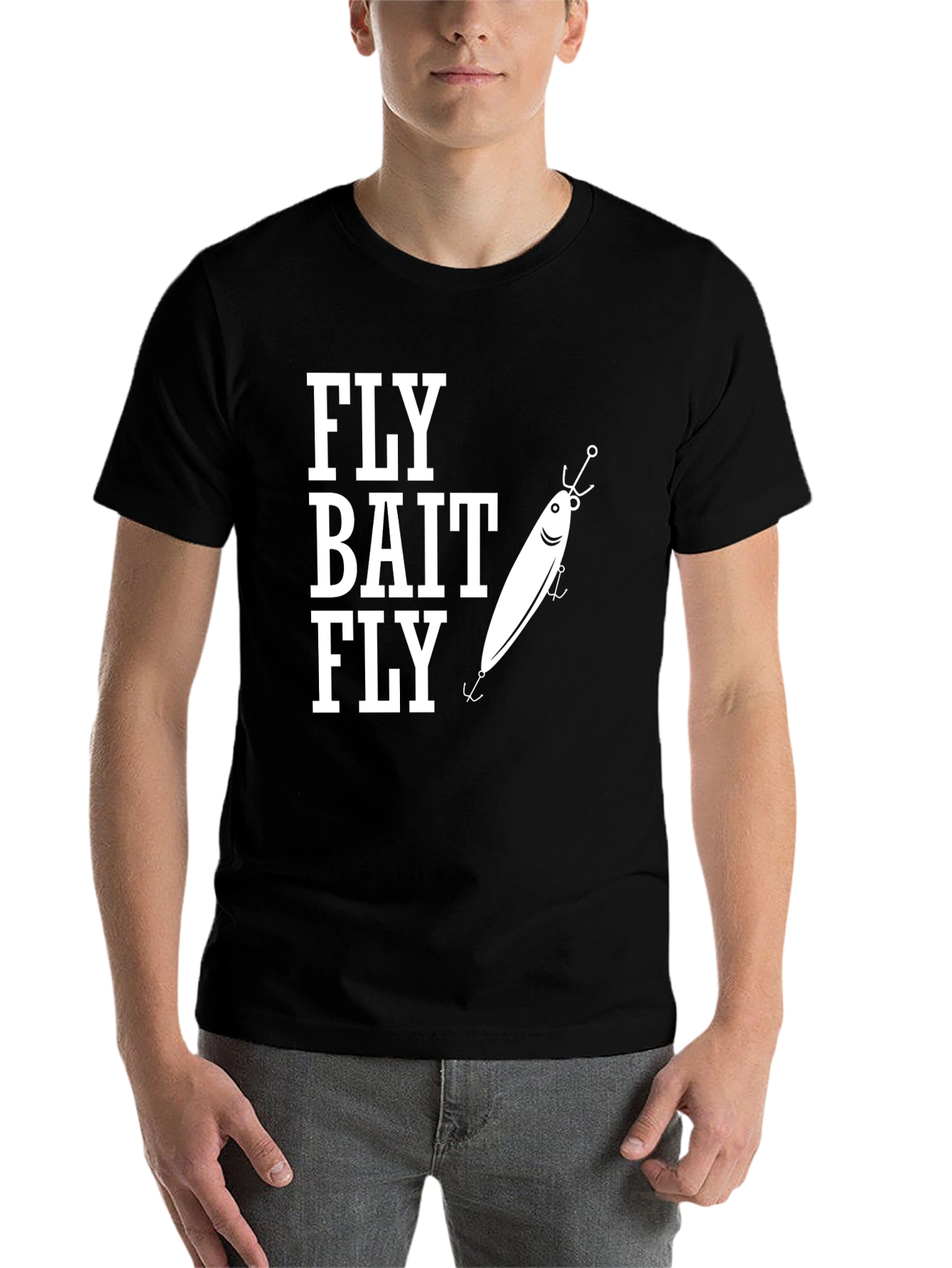 Fly Bait Fly Fishing T-Shirt - Graphic Tee - 7