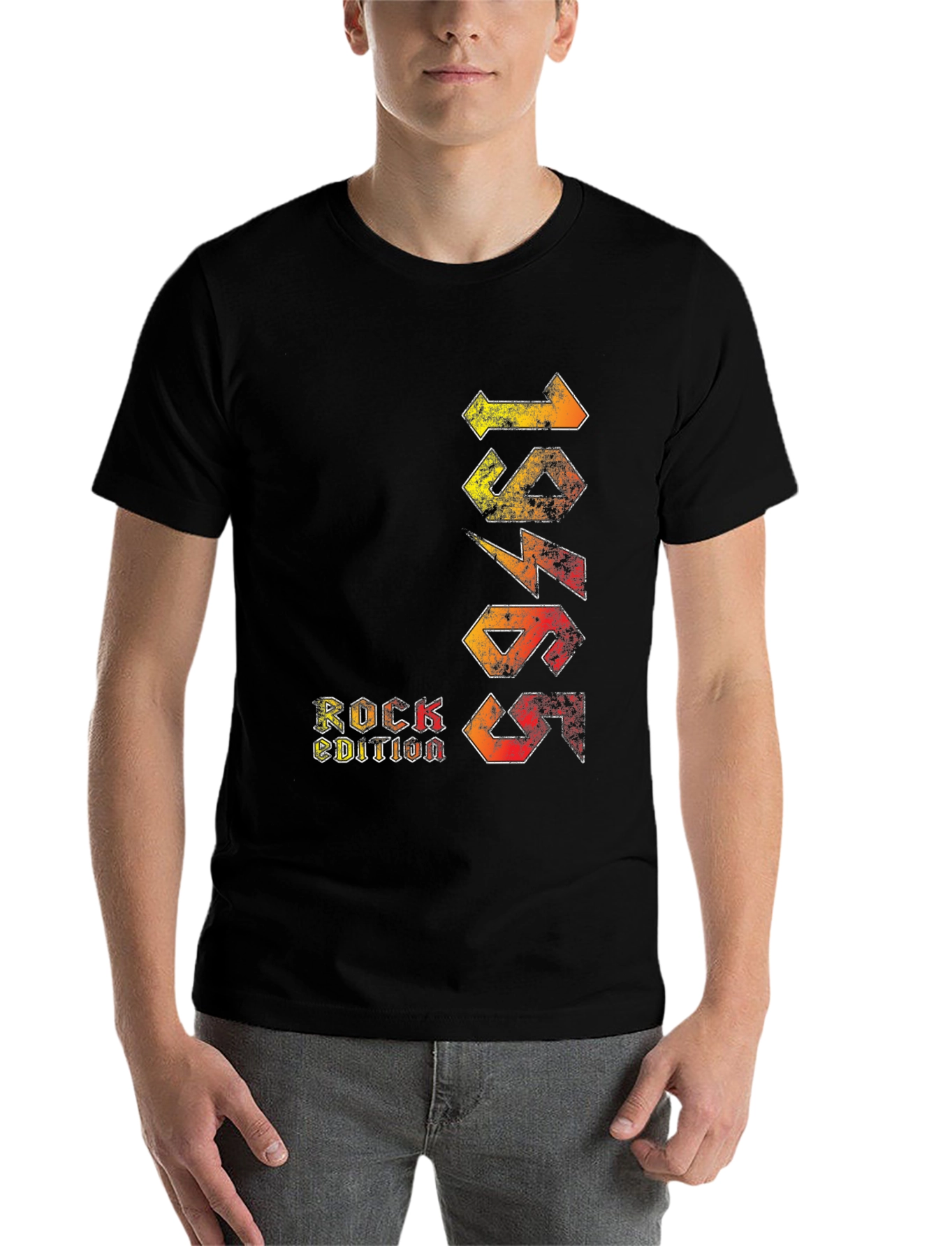 Black 1965 Rock Edition Black T-Shirt view 7