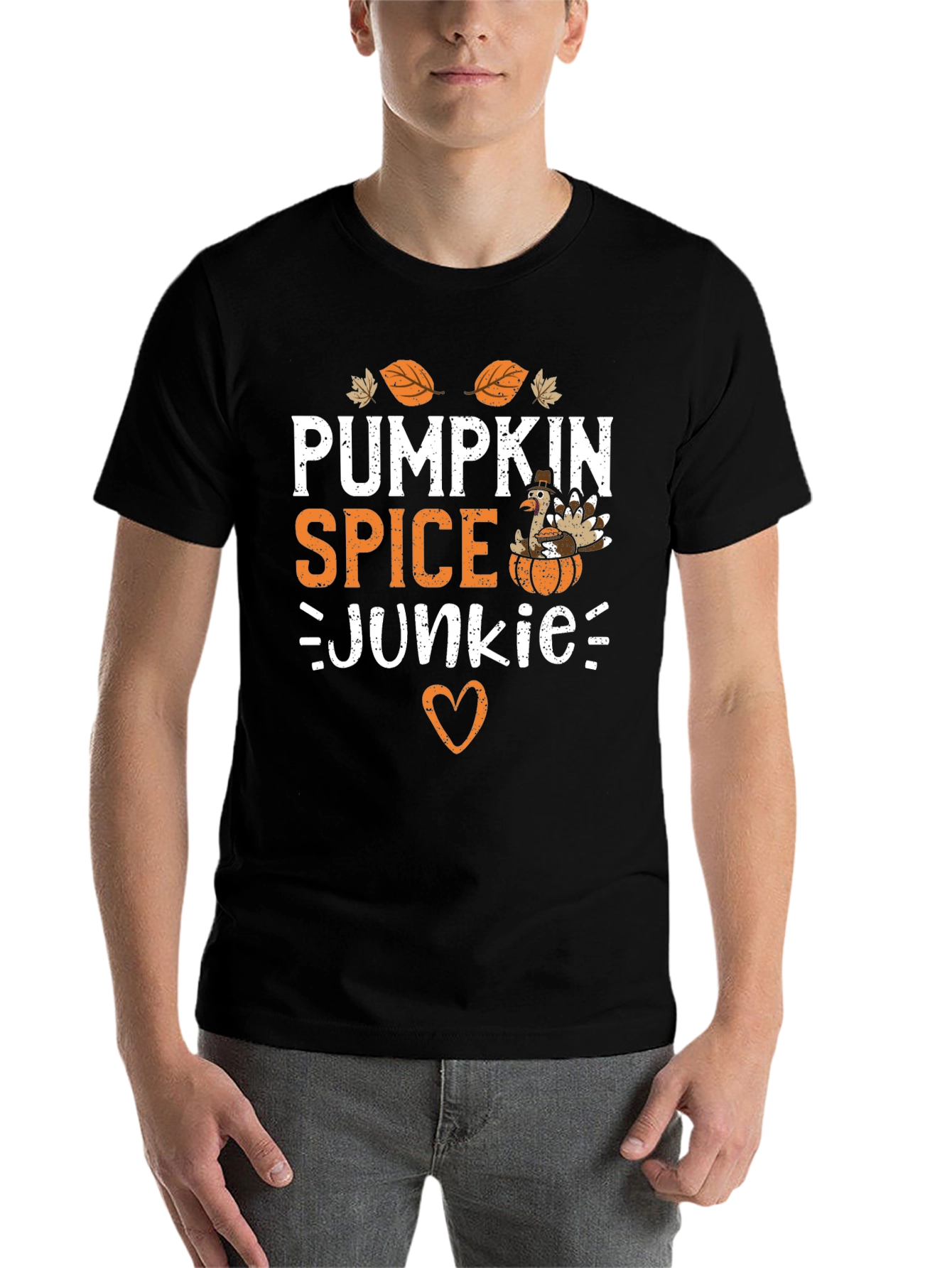 Pumpkin Spice Junkie T-Shirt Fall Thanksgiving Tee - 7