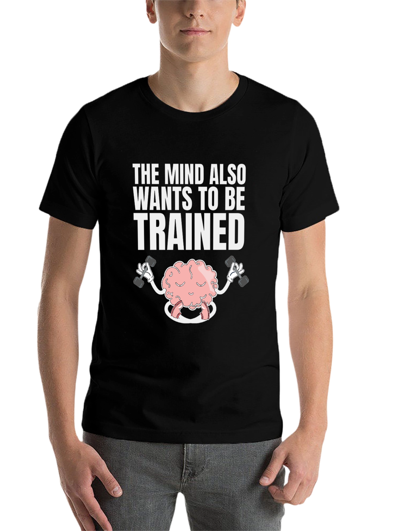 Black Mind Training Graphic Tee view 7