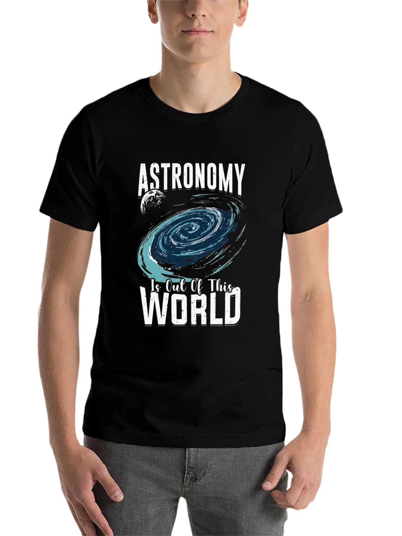 Black Astronomy Is Out Of This World T-Shirt view 7