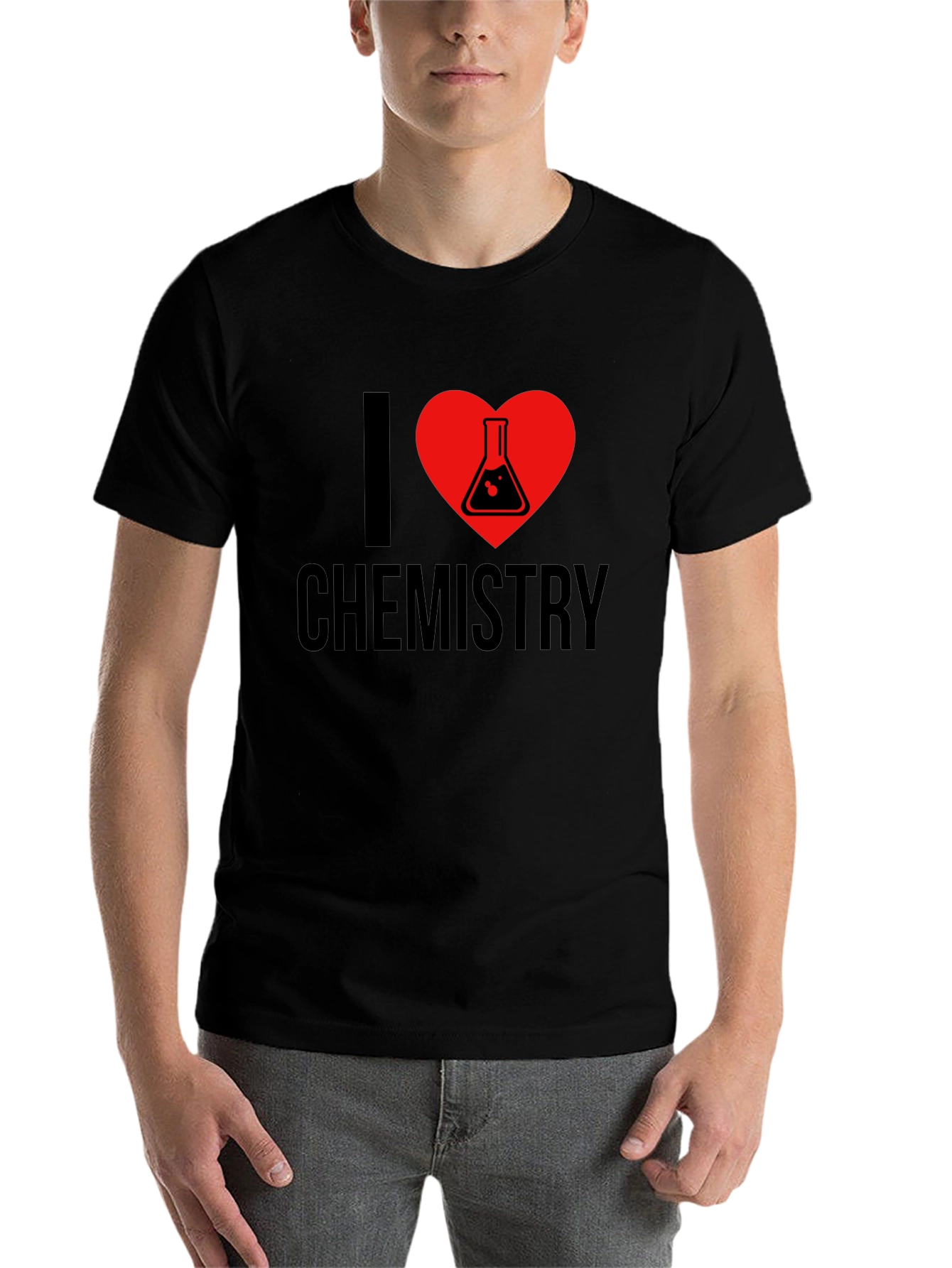 Black I Heart Chemistry Black T-Shirt view 7