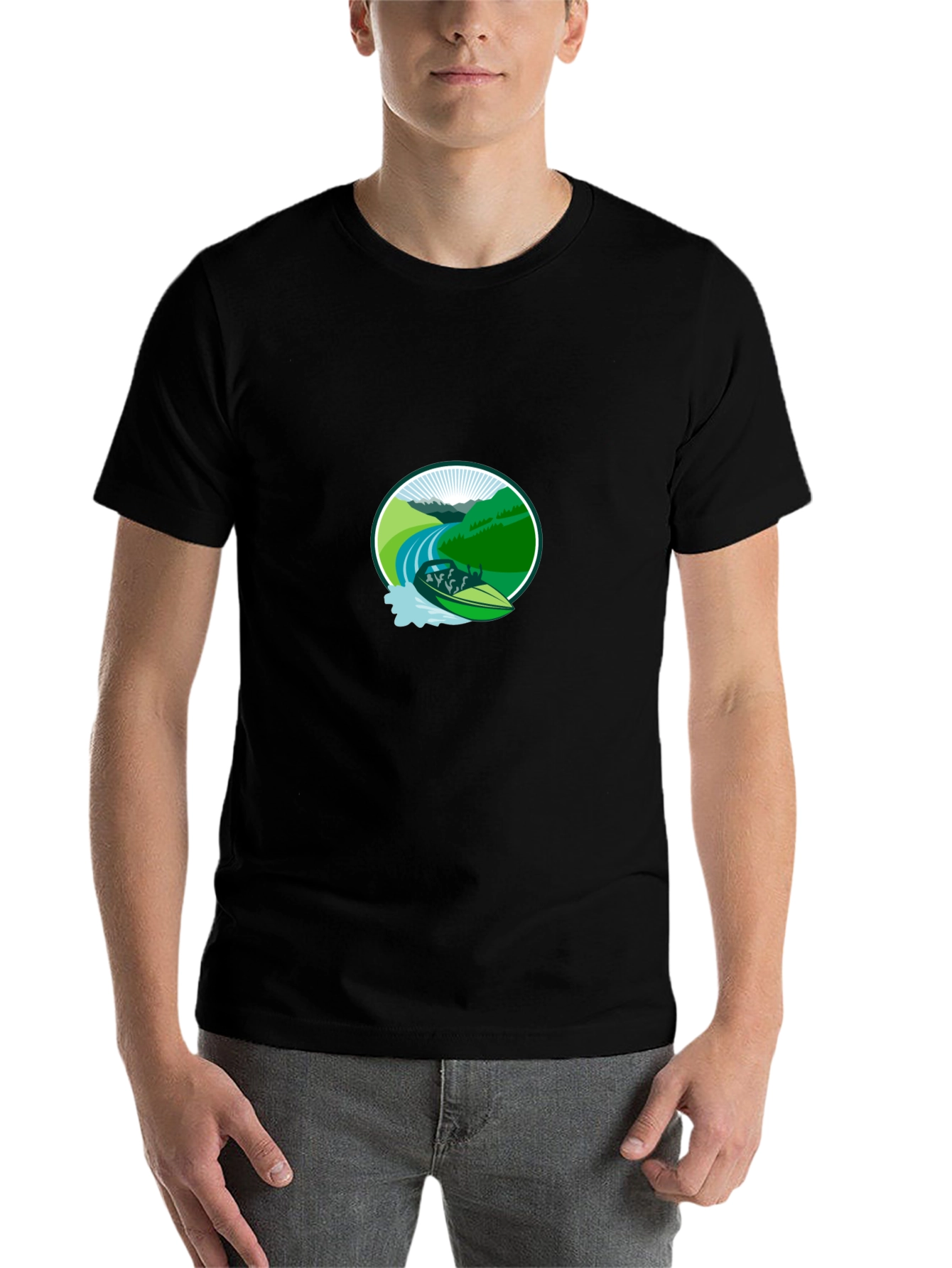 Black River Adventure T-Shirt view 7