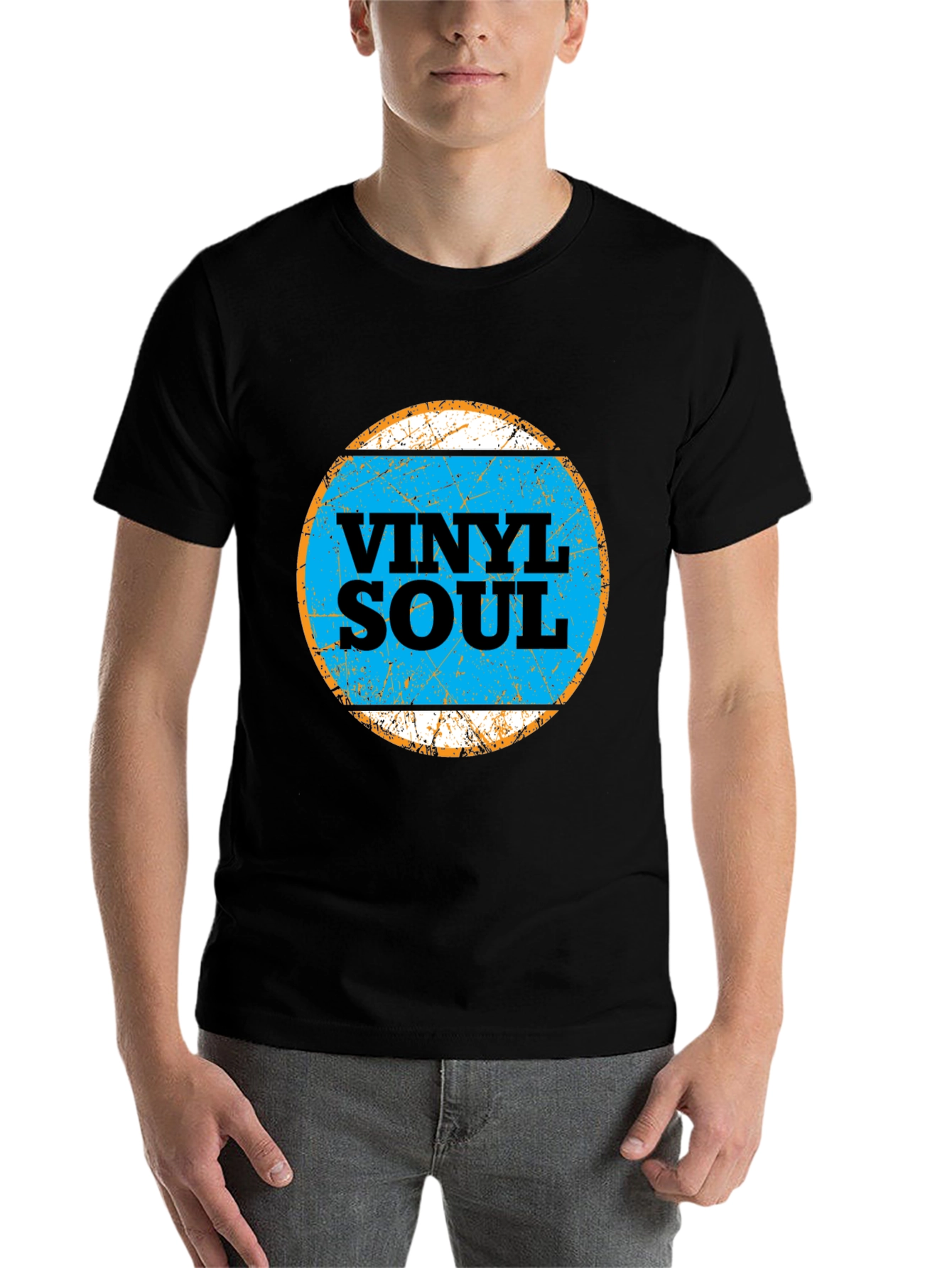 Black Vinyl Soul Graphic Tee view 7
