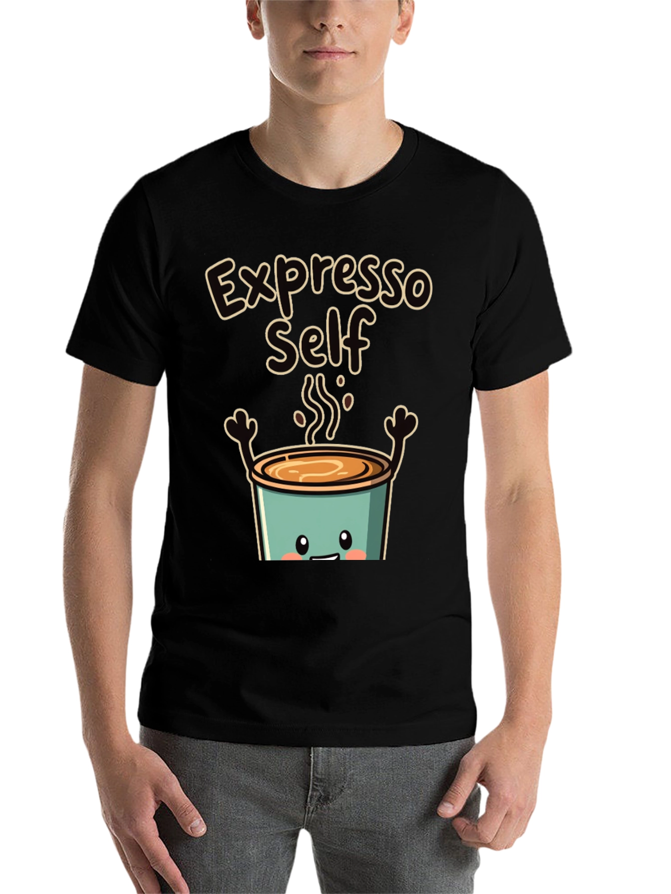 Black Expresso Self T-Shirt view 7