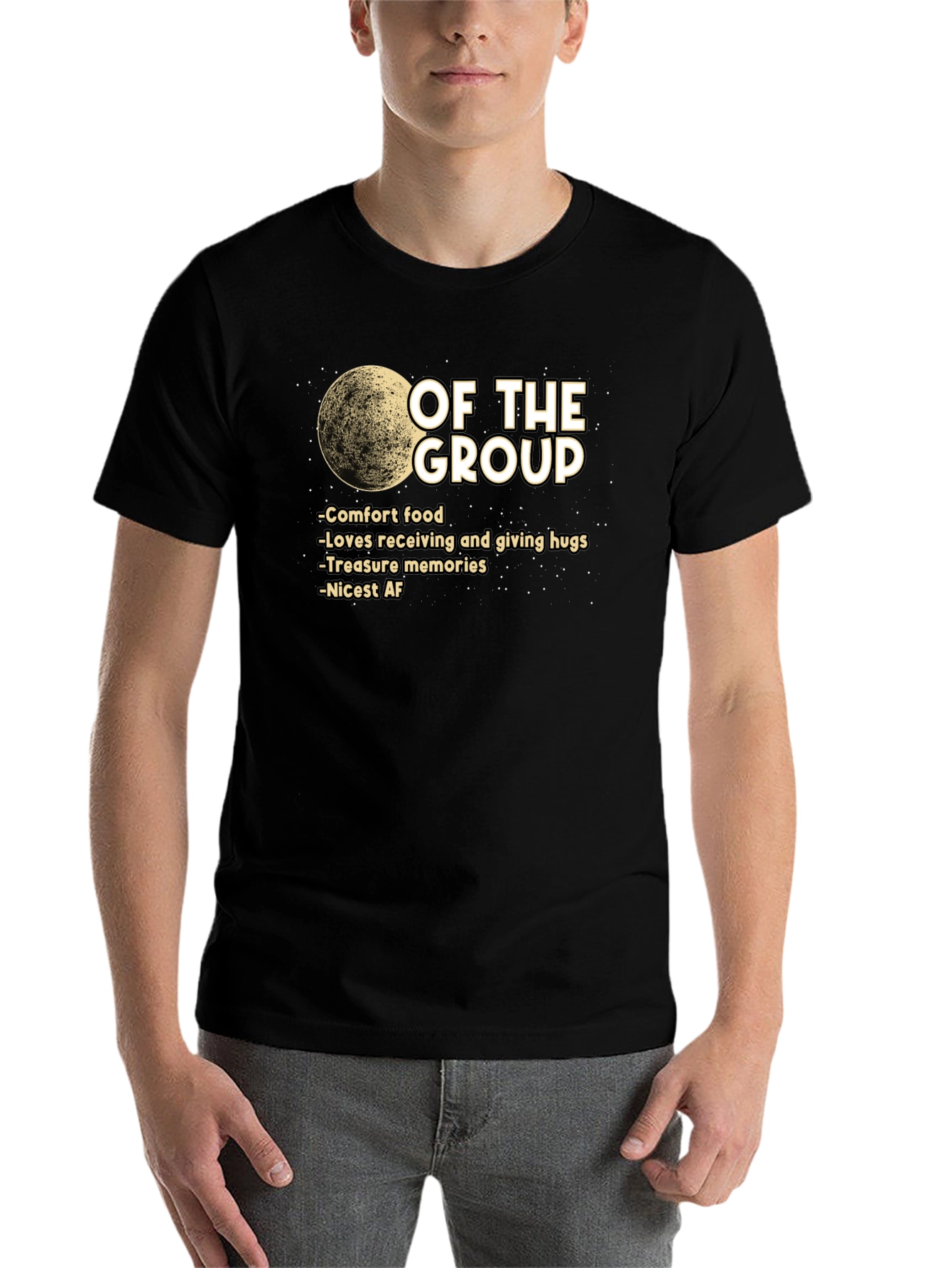 Black Moon of the Group Comfort T-Shirt view 7