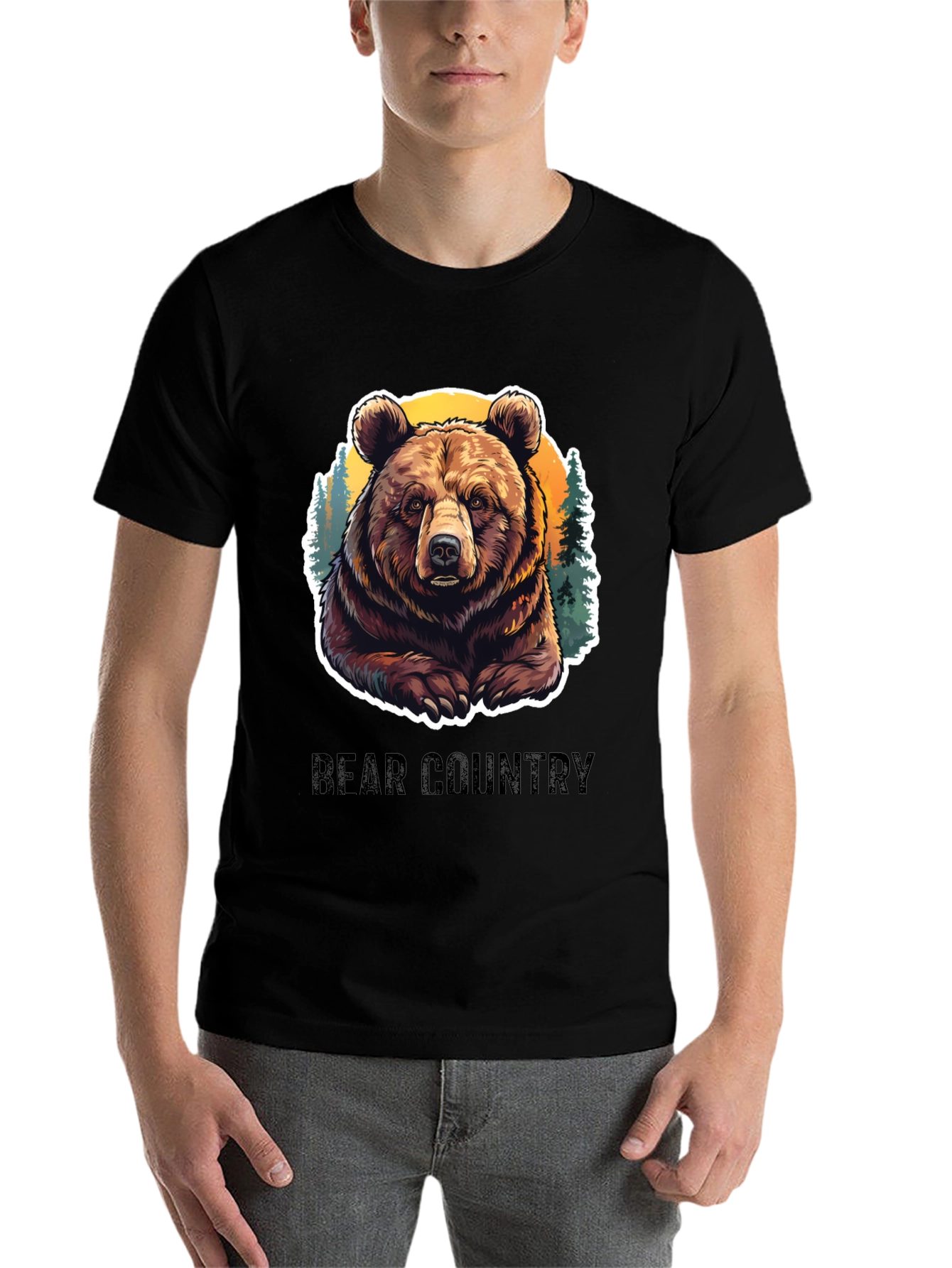 Black Bear Country Graphic Tee view 7