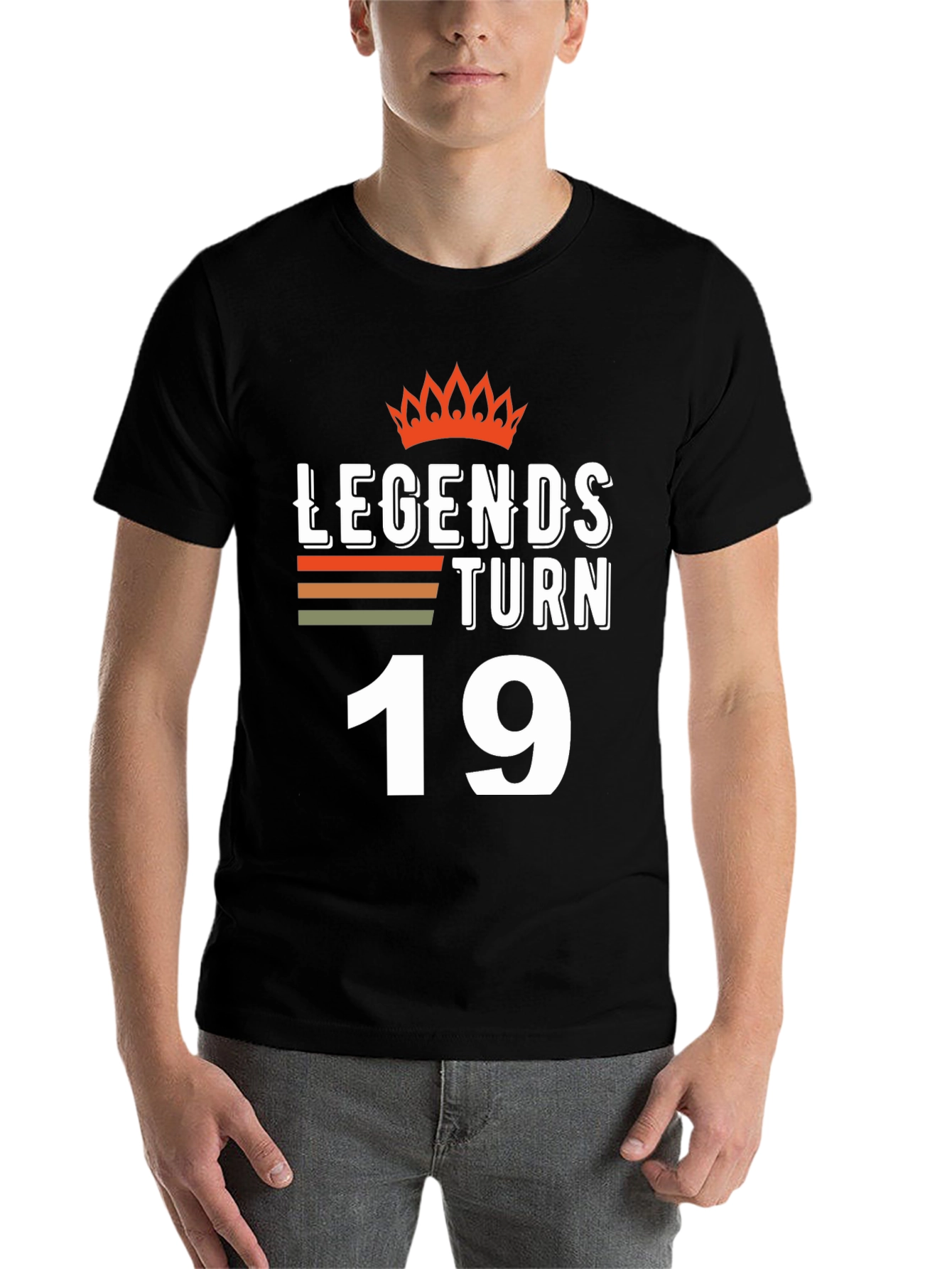 Black Legends Turn 19 T-Shirt view 7
