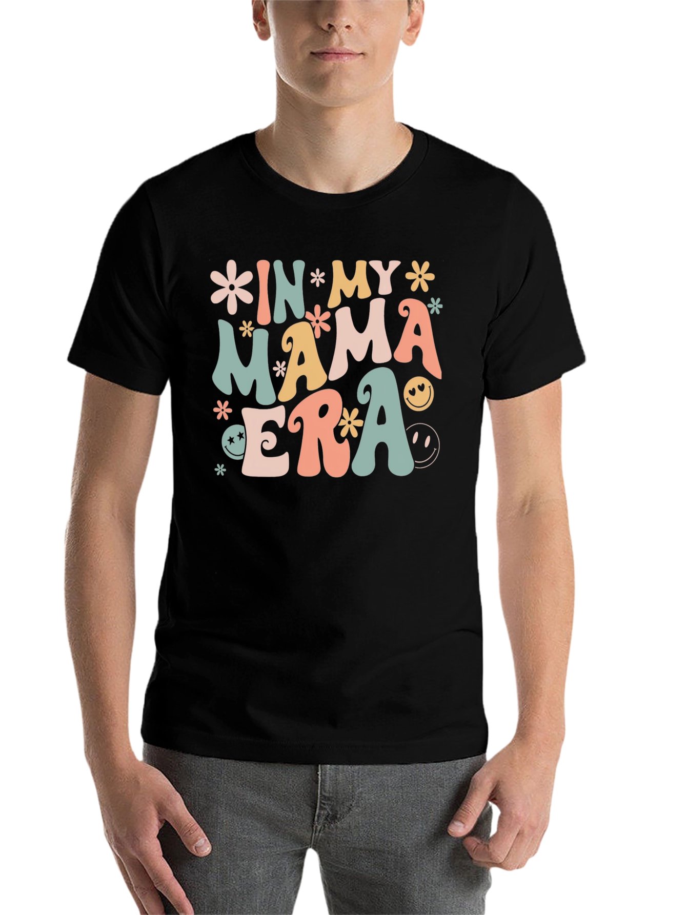 Black In My Mama Era Graphic T-Shirt view 7