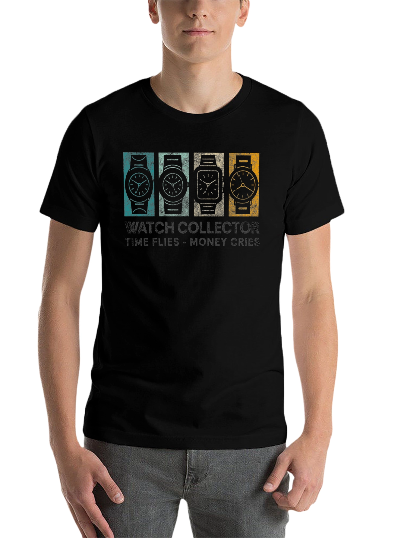 Black Watch Collector T-Shirt - Time Flies view 7