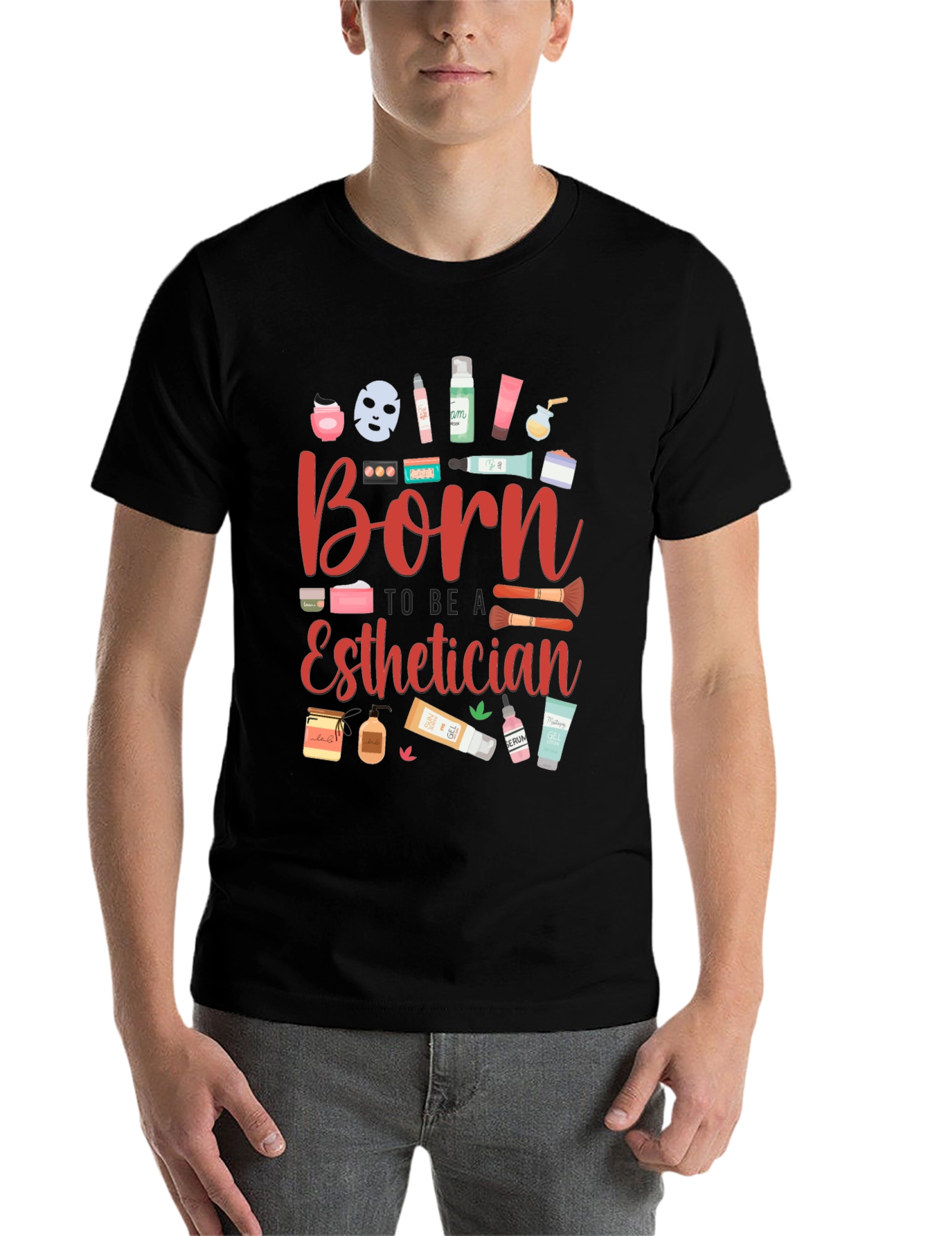 Born Esthetician Graphic T-Shirt - 7