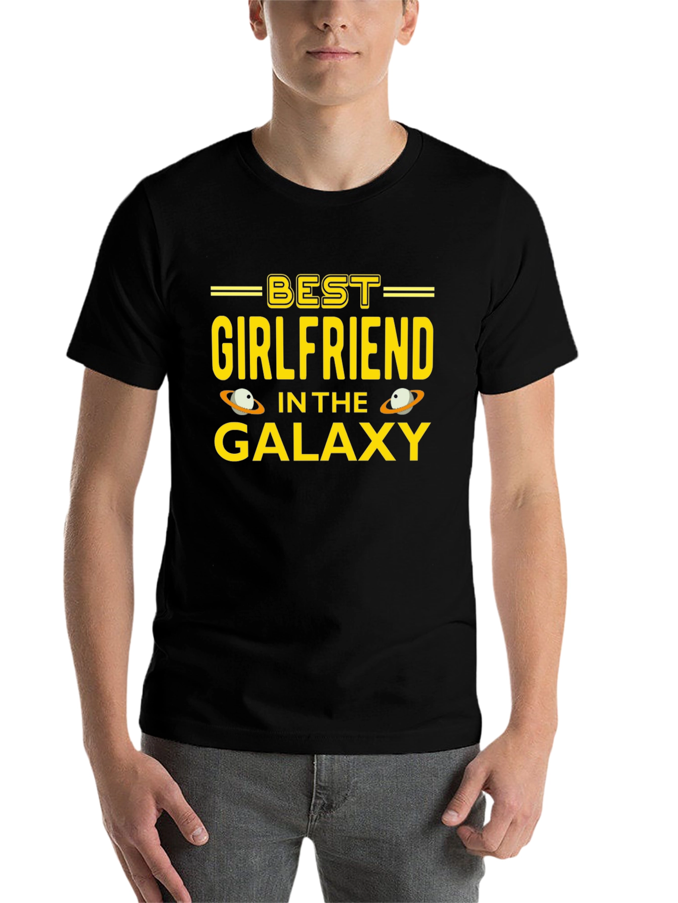 Best Girlfriend in the Galaxy Graphic Tee - 7