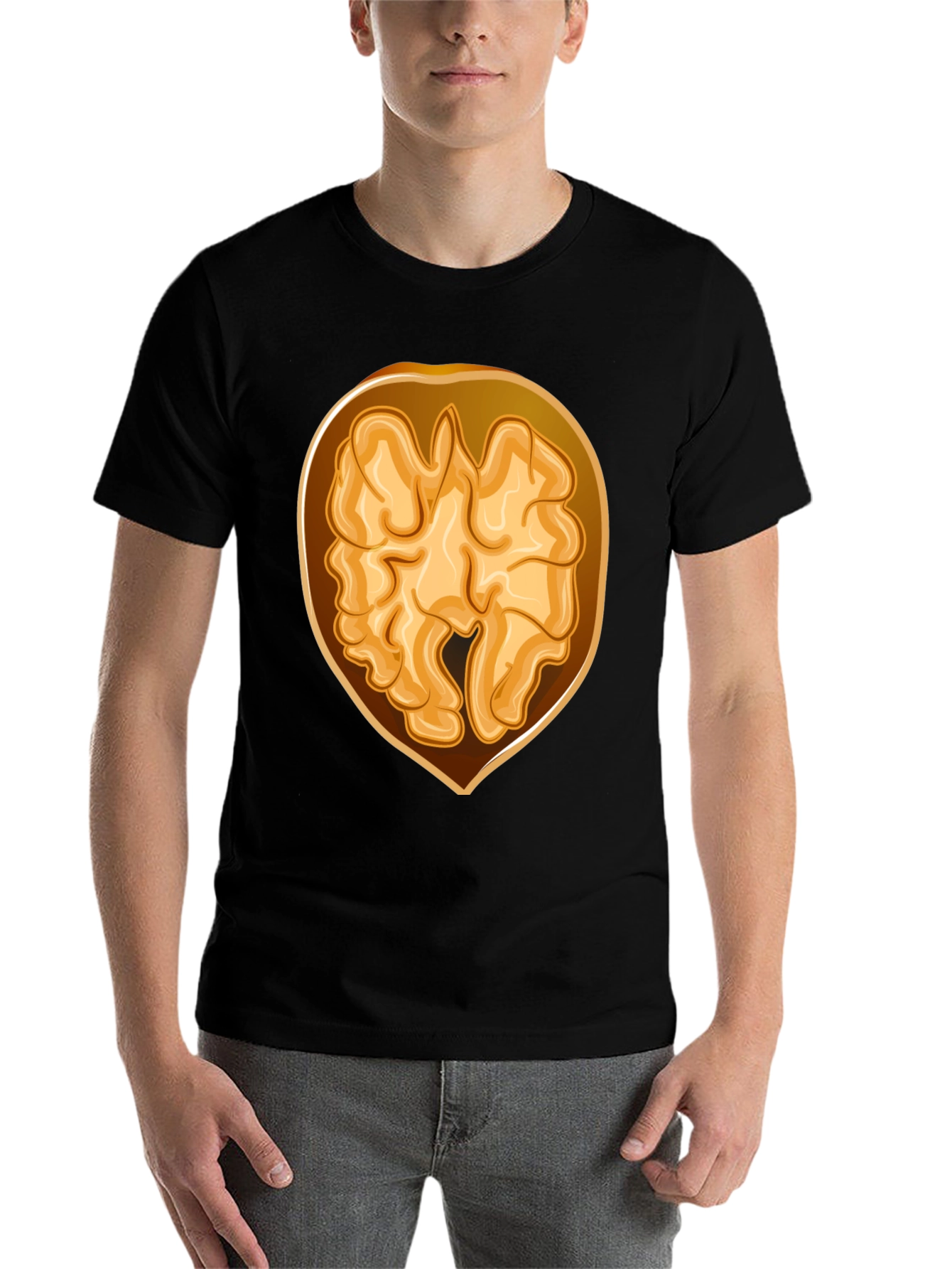 Black Walnut Graphic T-Shirt - Nutty Humor Tee view 7