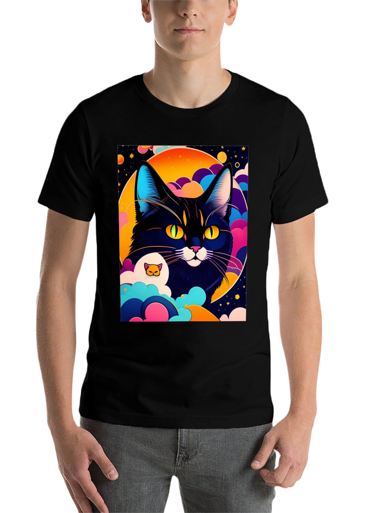 Cosmic Cat T-Shirt - 7