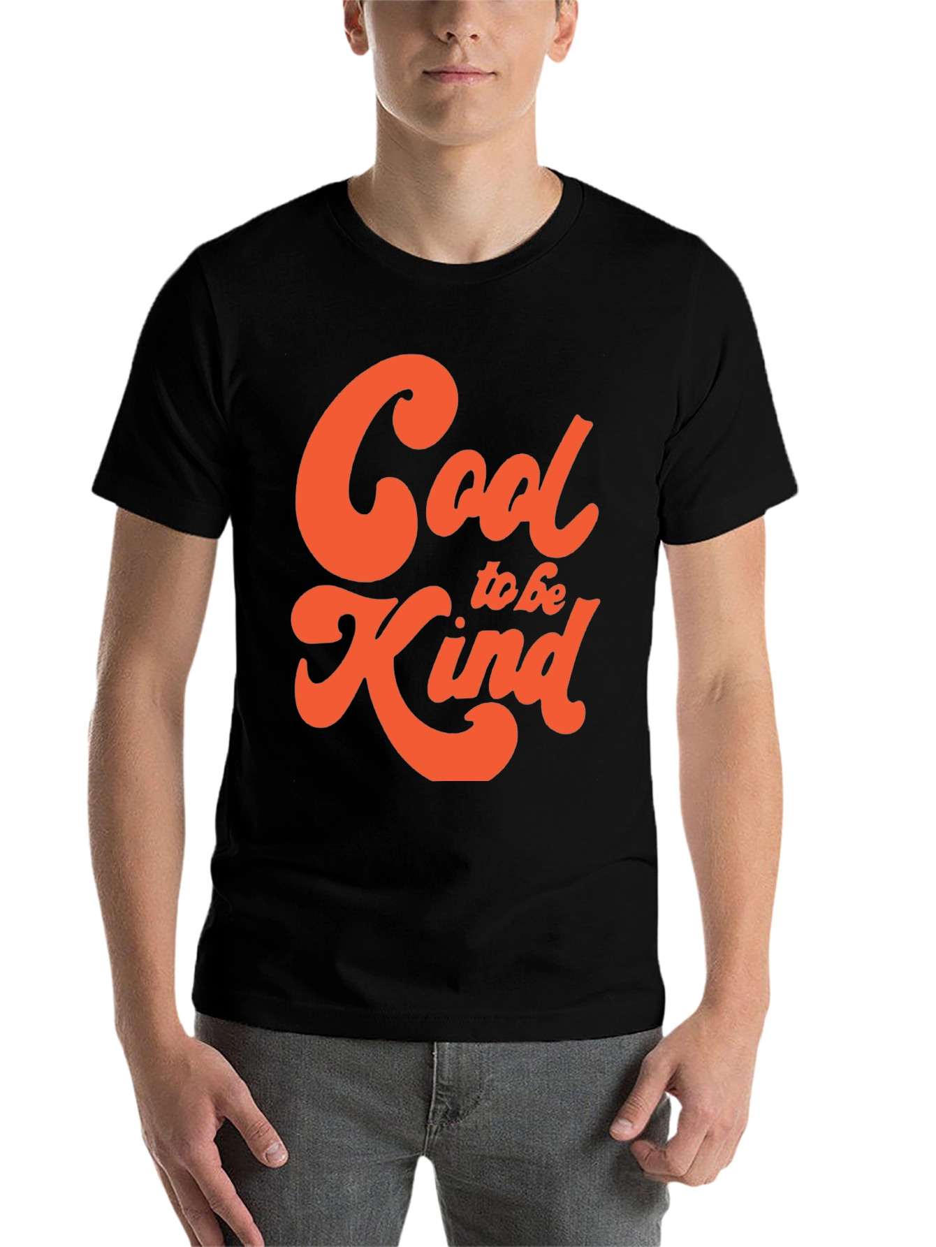 Black Cool to be Kind Graphic Tee - Black view 7