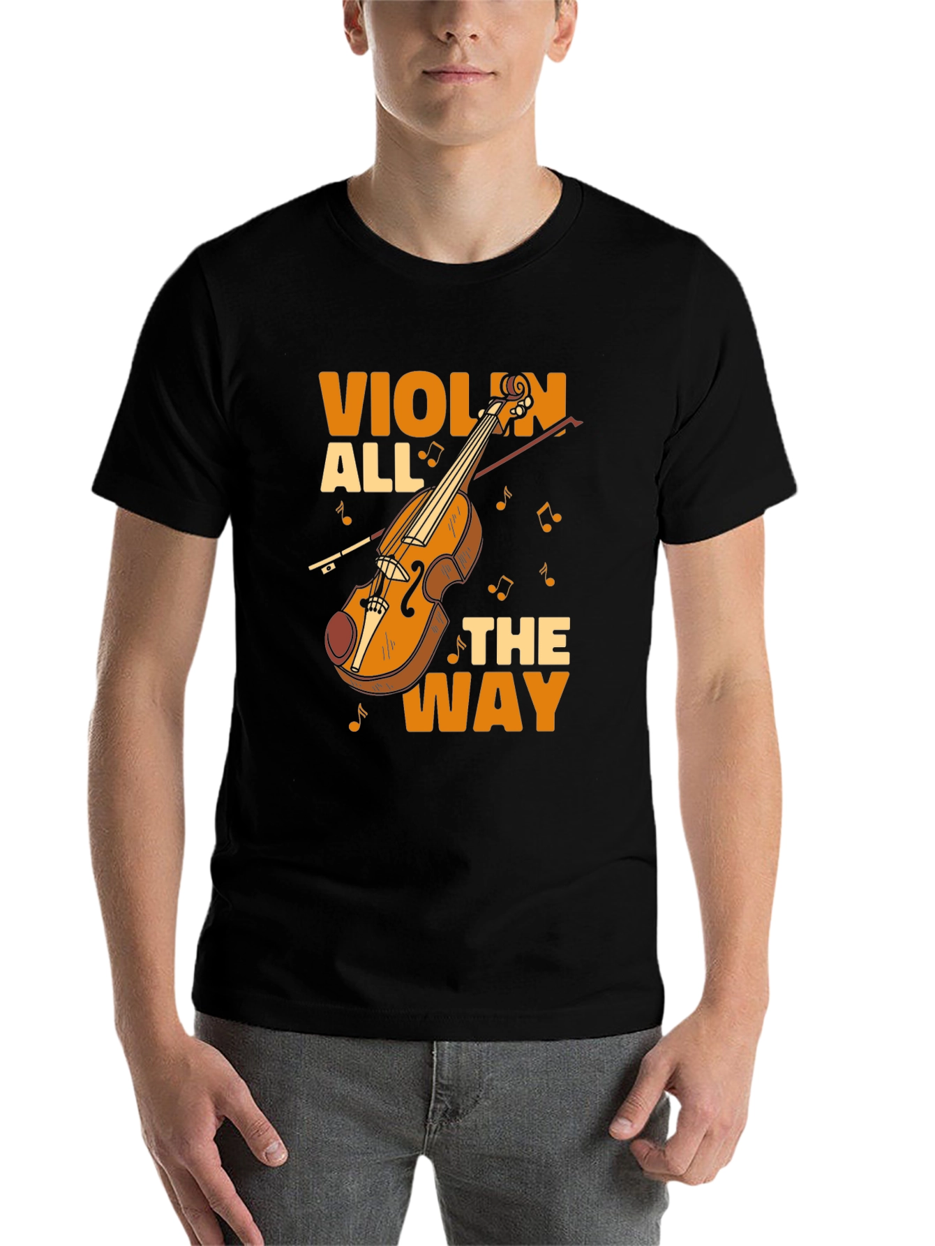 Black Violin All the Way Graphic Tee - Musician T-Shirt view 7