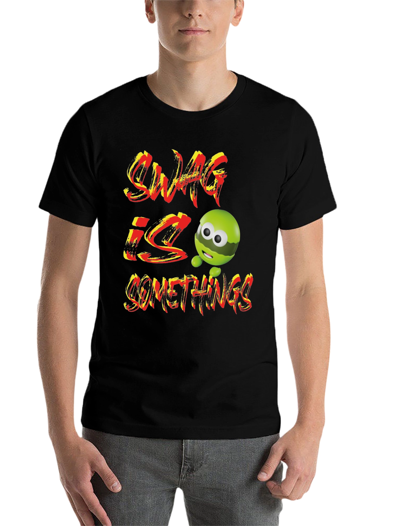 Black Swag Is... T-Shirt - Unique Graphic Tee view 7