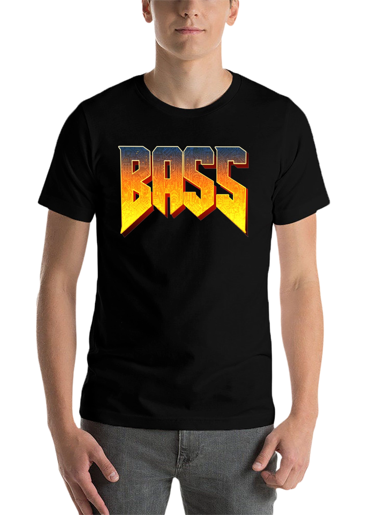 Black Bass Music T-Shirt view 7