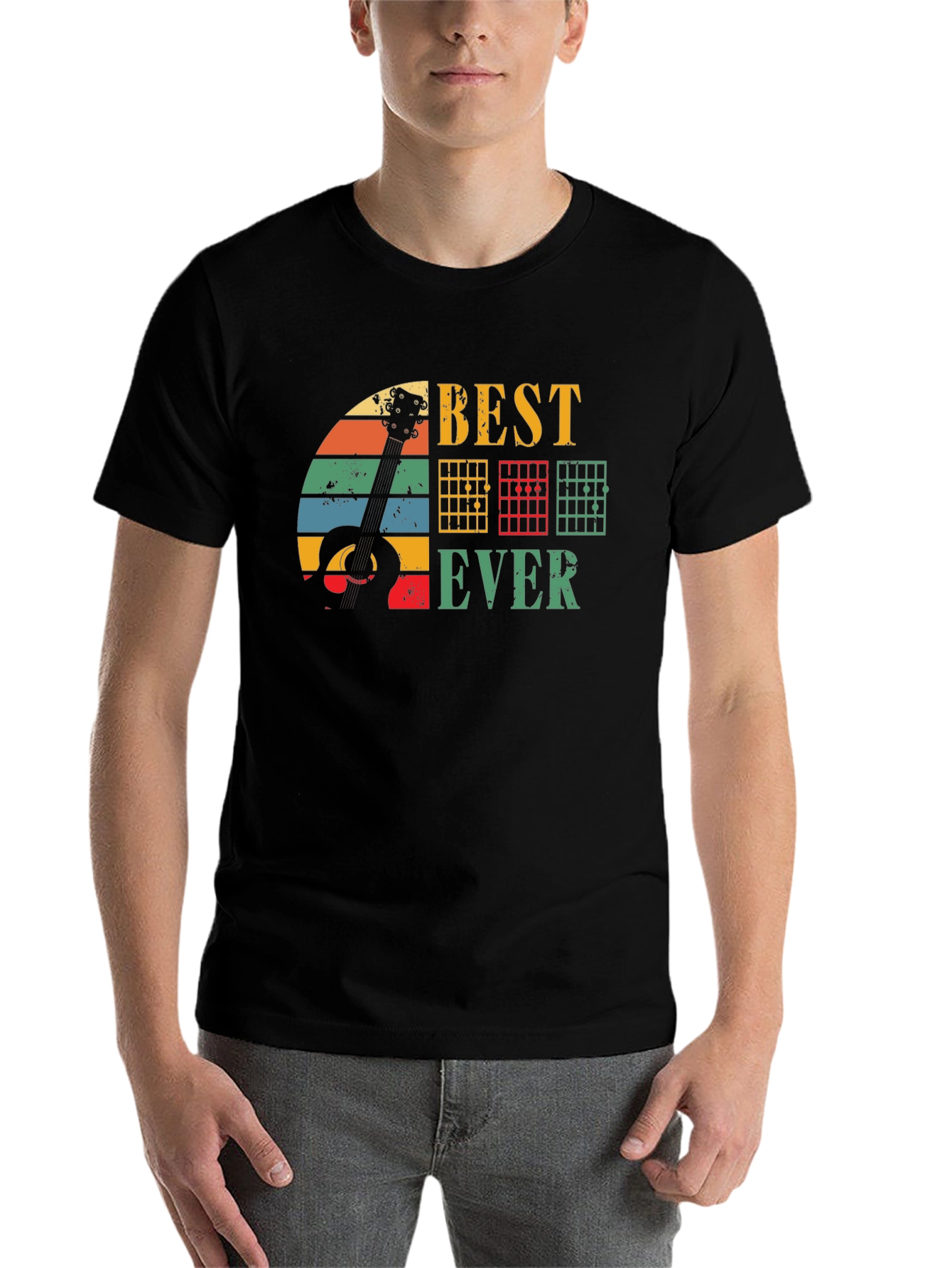 Best Guitar Ever T-Shirt - Retro Music Tee - 7