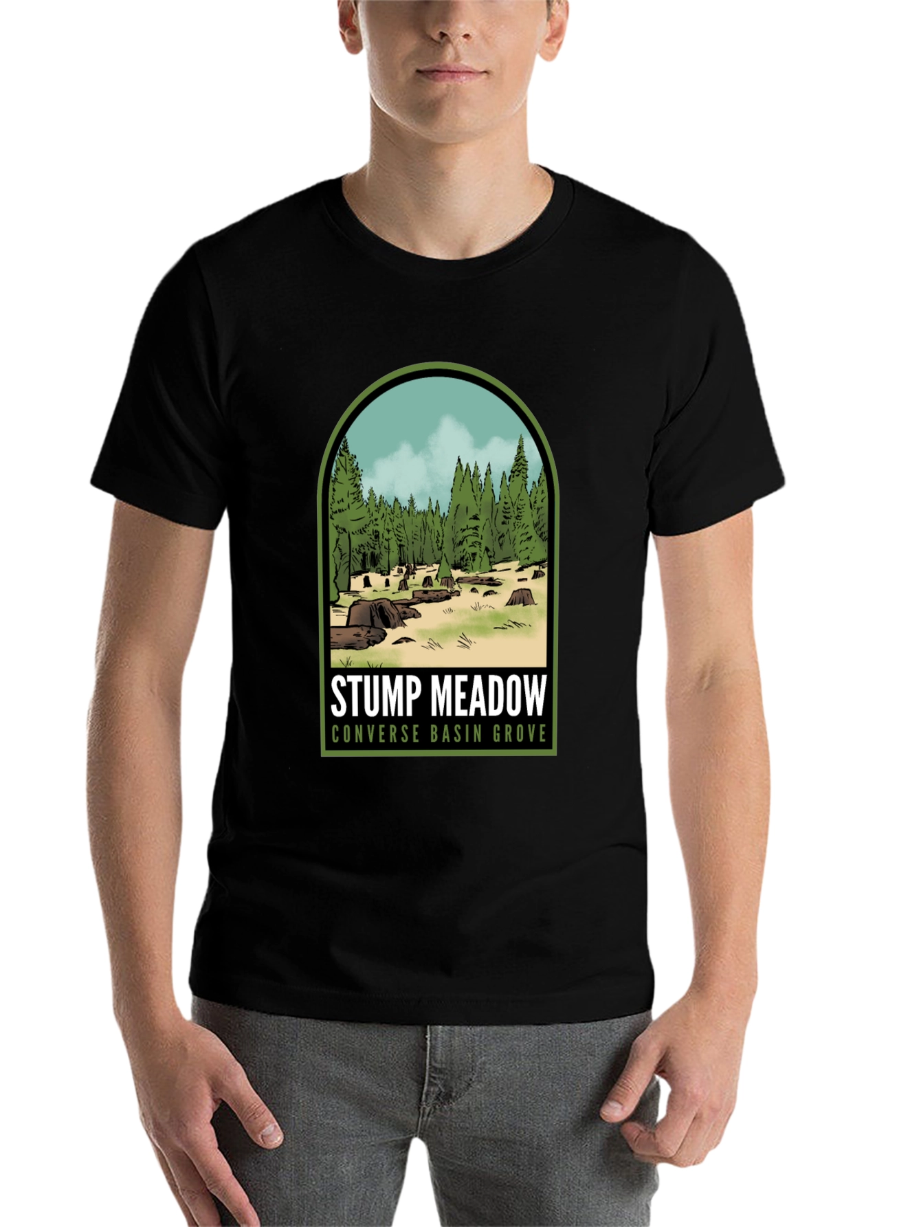 Black Stump Meadow Graphic Tee view 7