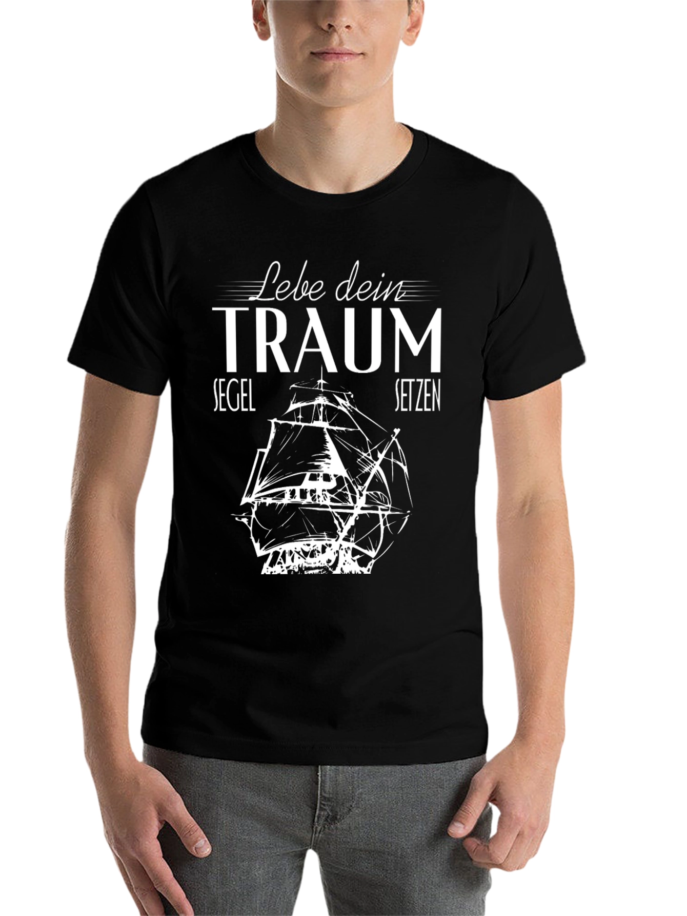 Black Dream Sail T-Shirt view 7