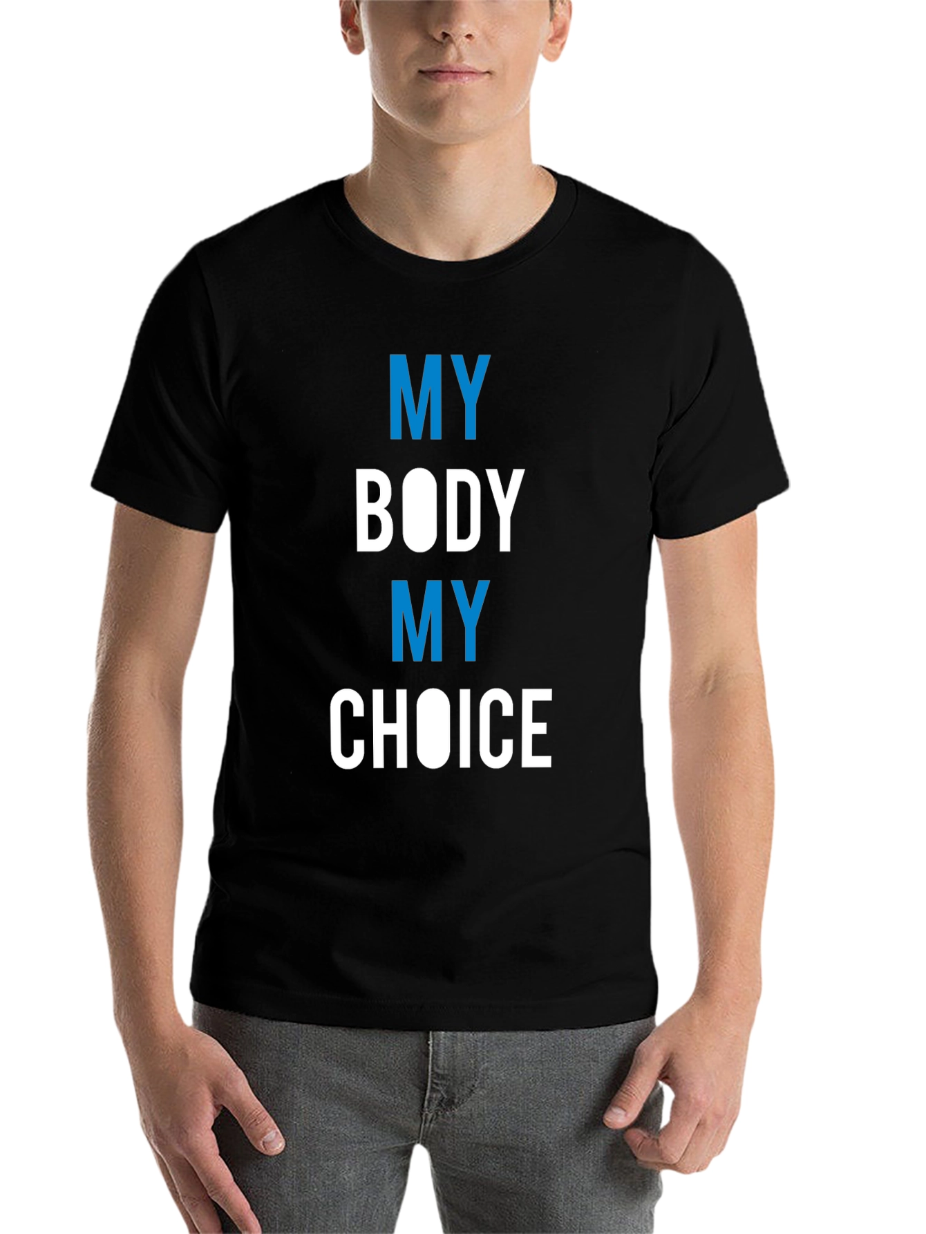 Black My Body My Choice Graphic Tee view 7