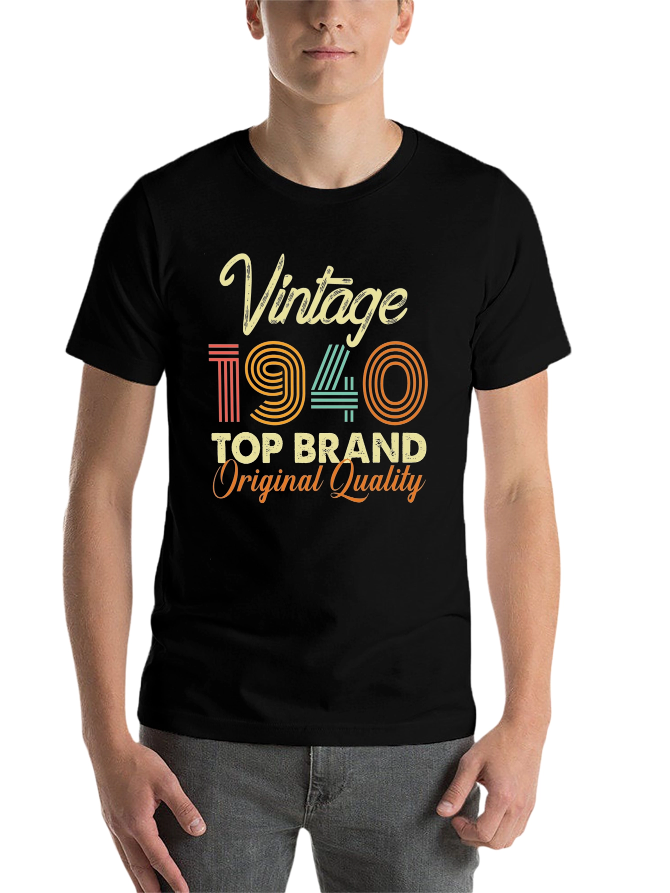 Vintage 1940 Top Brand T-Shirt - 7