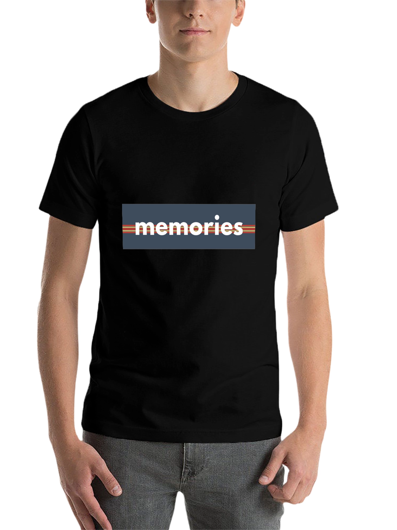 Black Memories Graphic Tee - Stylish Comfort view 7