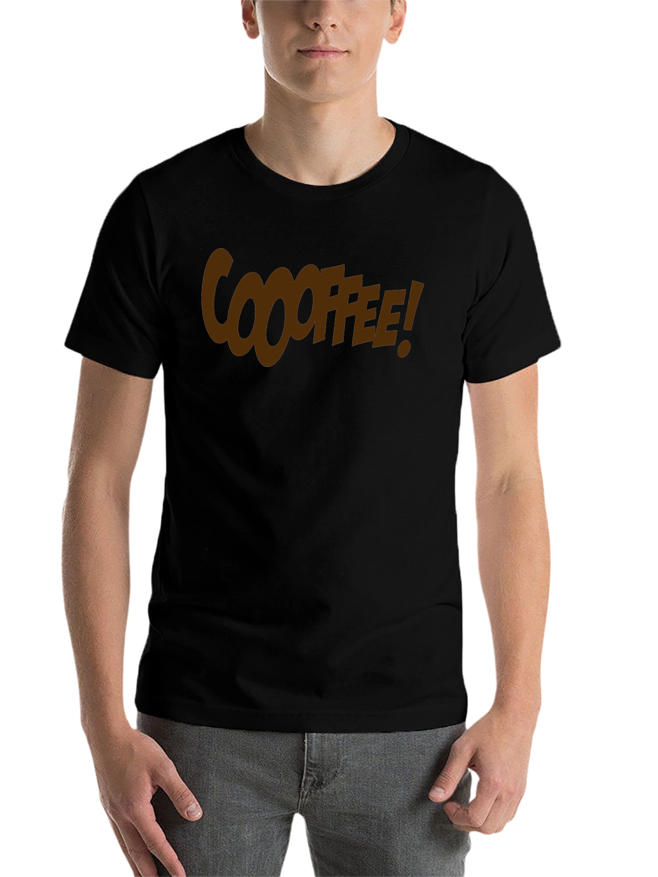 Black Coooffee! Graphic T-Shirt - Soft Cotton Blend view 7