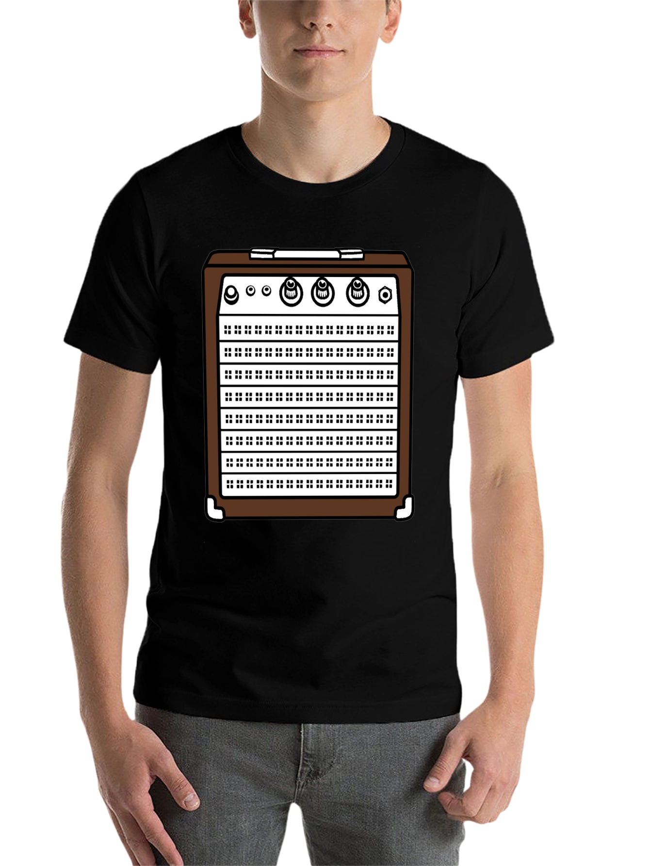 Retro Amplifier T-Shirt - Vintage Sound, Modern Style - 7
