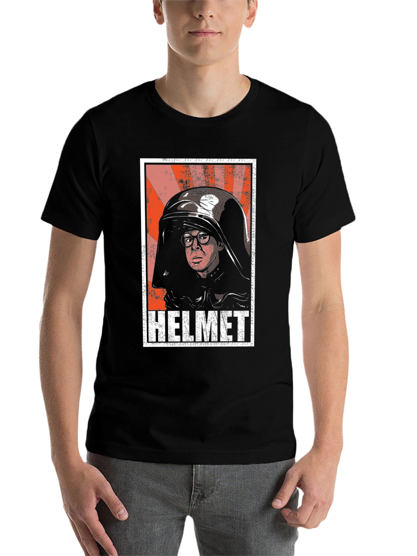 Black Helmet T-Shirt: Dark Helmet Spaceballs Tee view 7