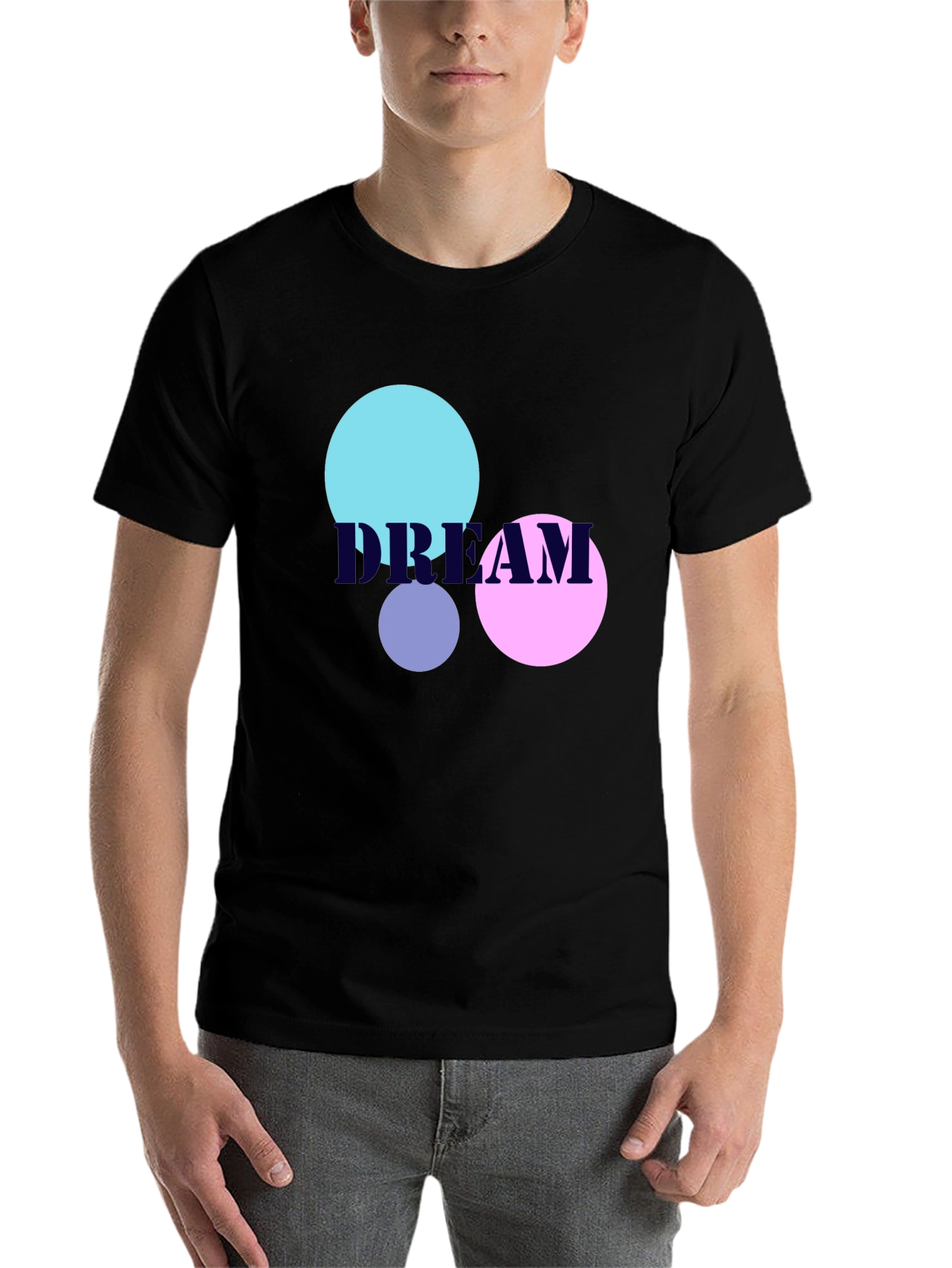 Black Dream Graphic Tee - Stylish Black T-Shirt view 7