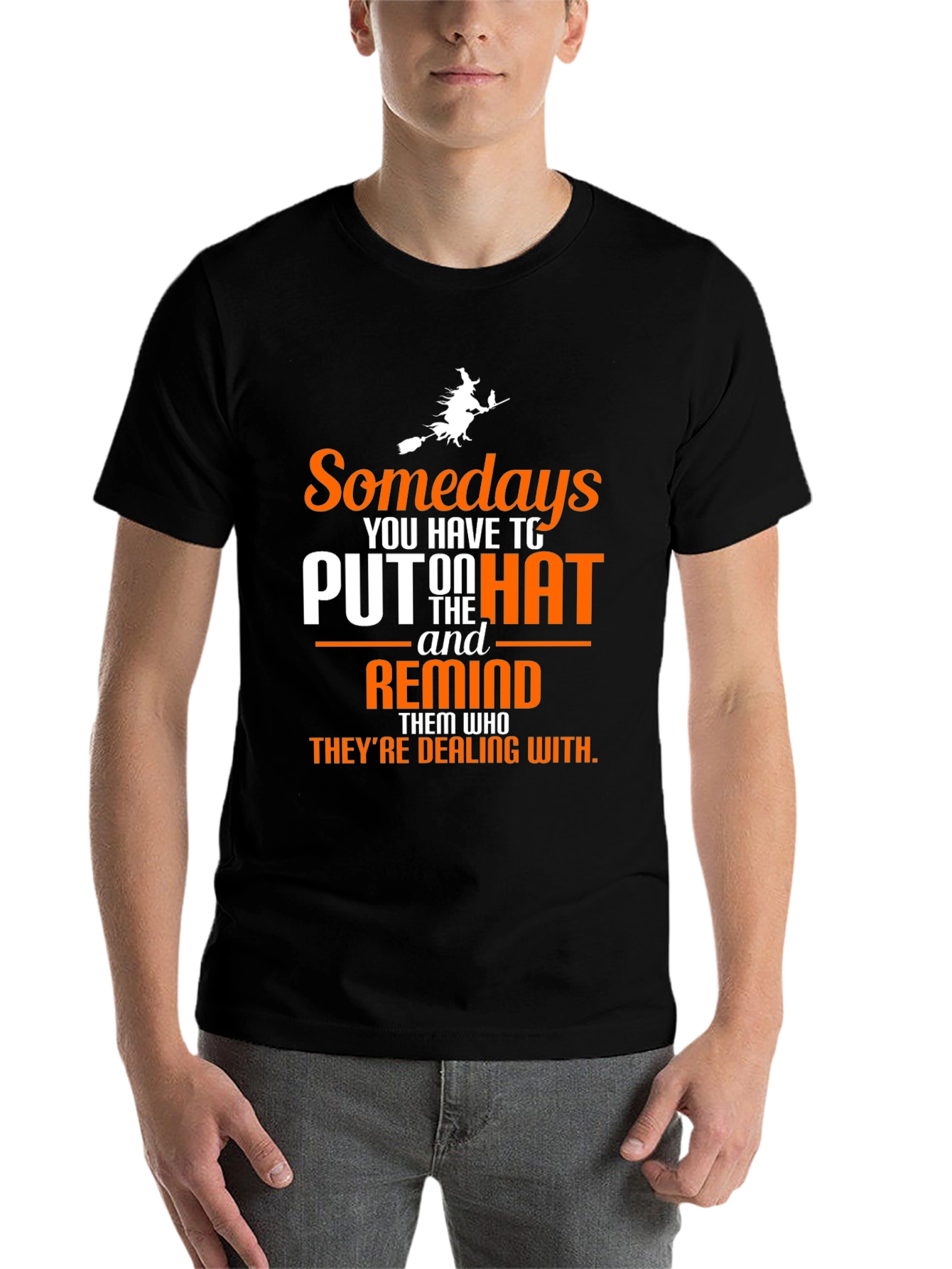Black Somedays Witch T-Shirt view 7