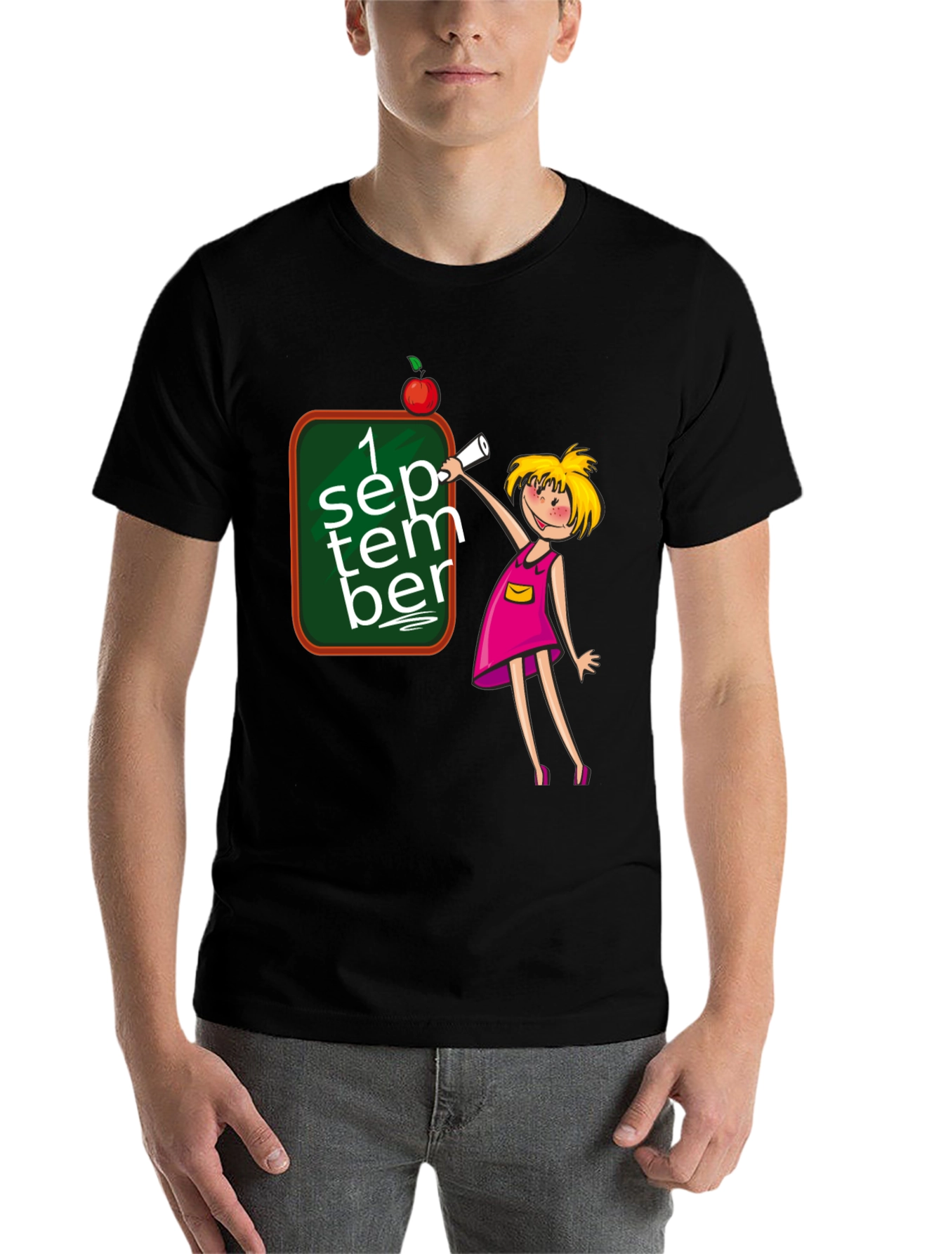First Day of School Graphic Tee - September 1st T-Shirt - 7