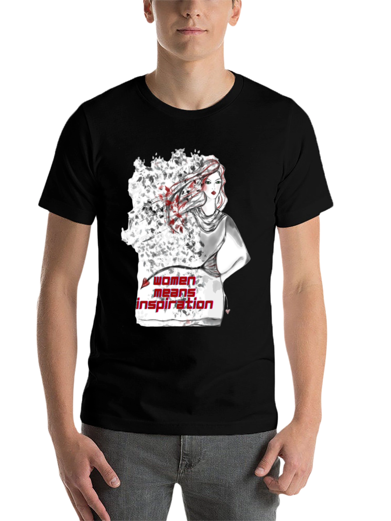 Black Women Inspiration Graphic T-Shirt view 7