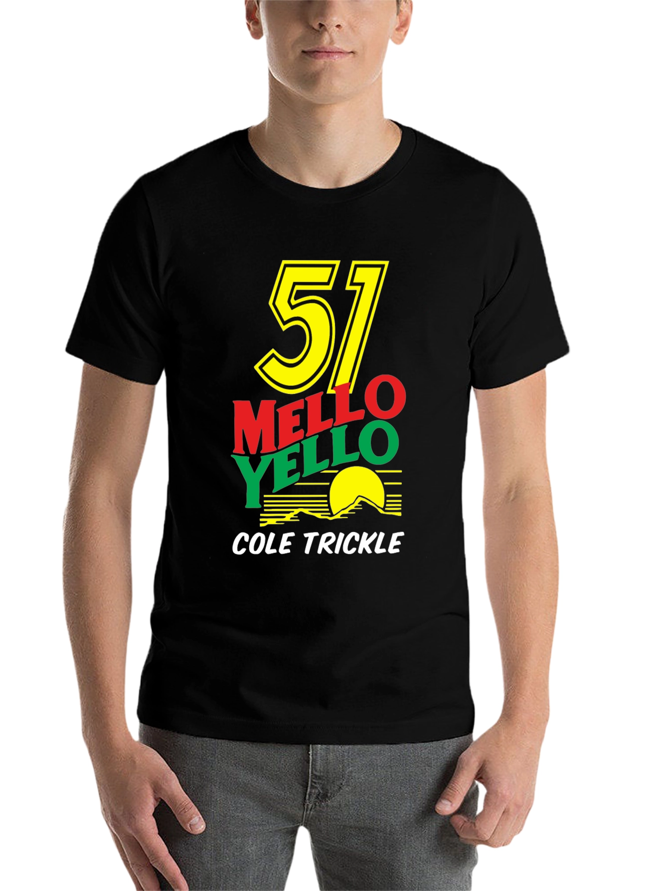 Black Cole Trickle Mello Yello 51 T-Shirt view 7